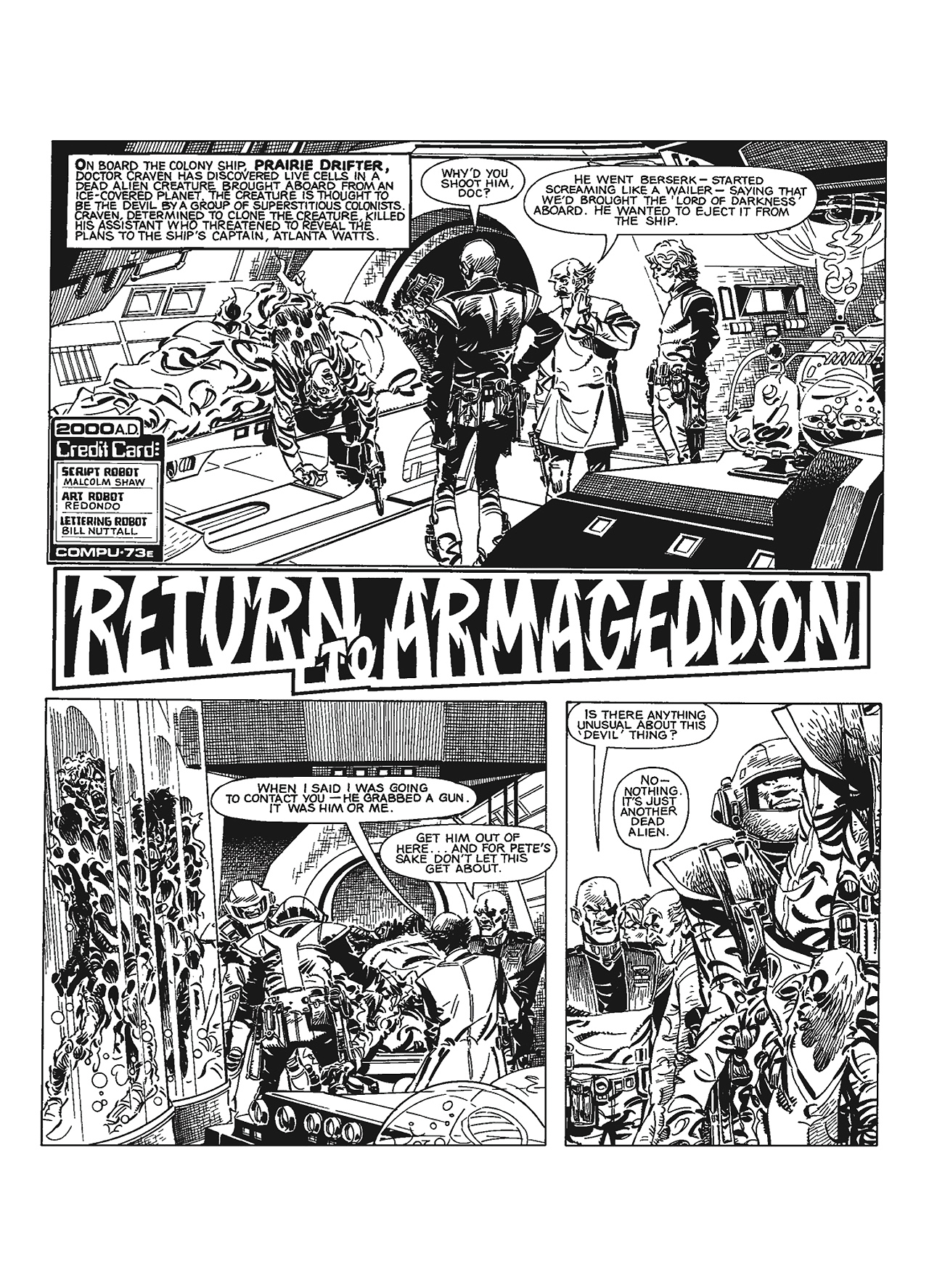 Read online Return to Armageddon comic -  Issue # TPB - 13