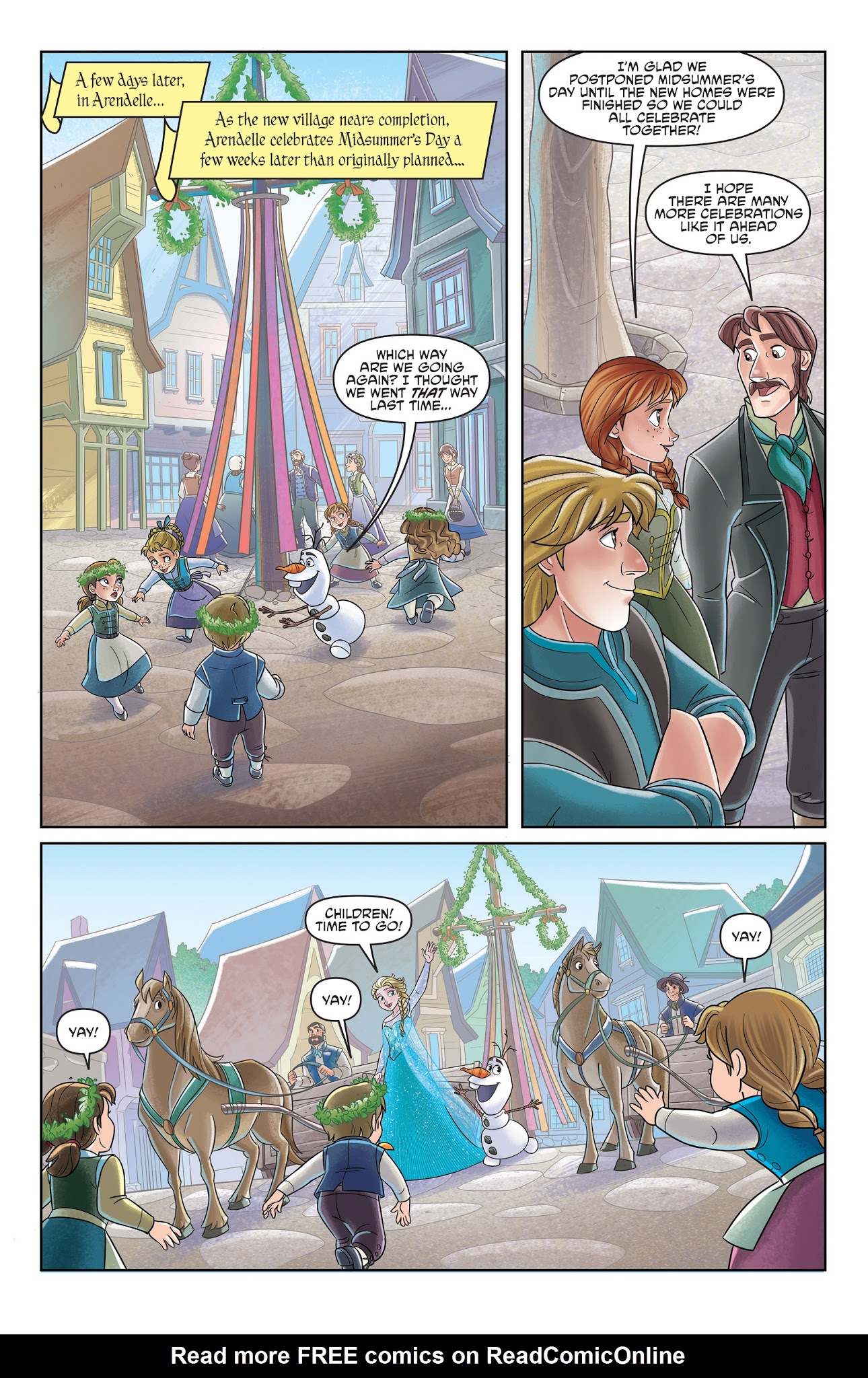 Read online Disney Frozen comic -  Issue #6 - 23