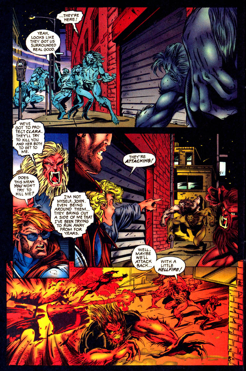 Read online Ghost Rider/Blaze: Spirits of Vengeance comic -  Issue #21 - 18