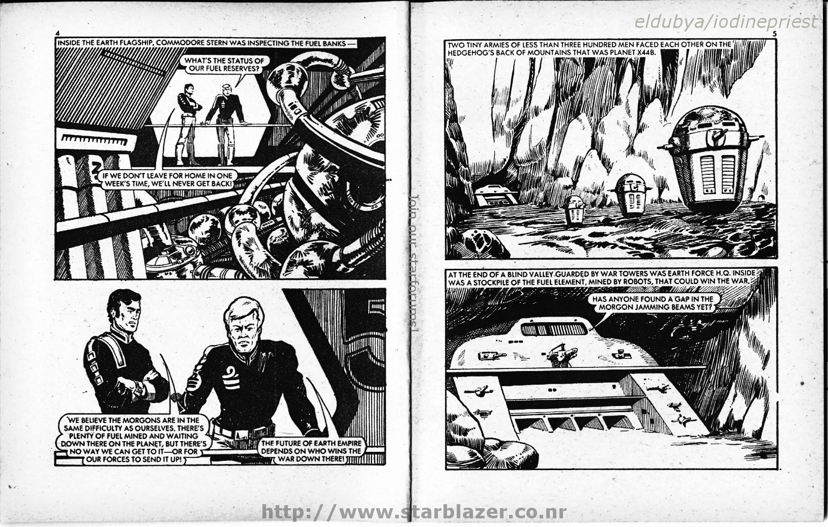 Read online Starblazer comic -  Issue #74 - 4