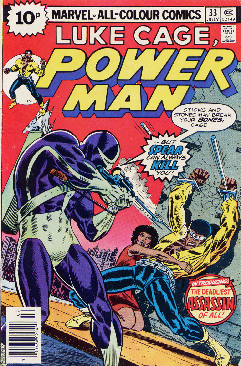 Read online Power Man comic -  Issue #33 - 1