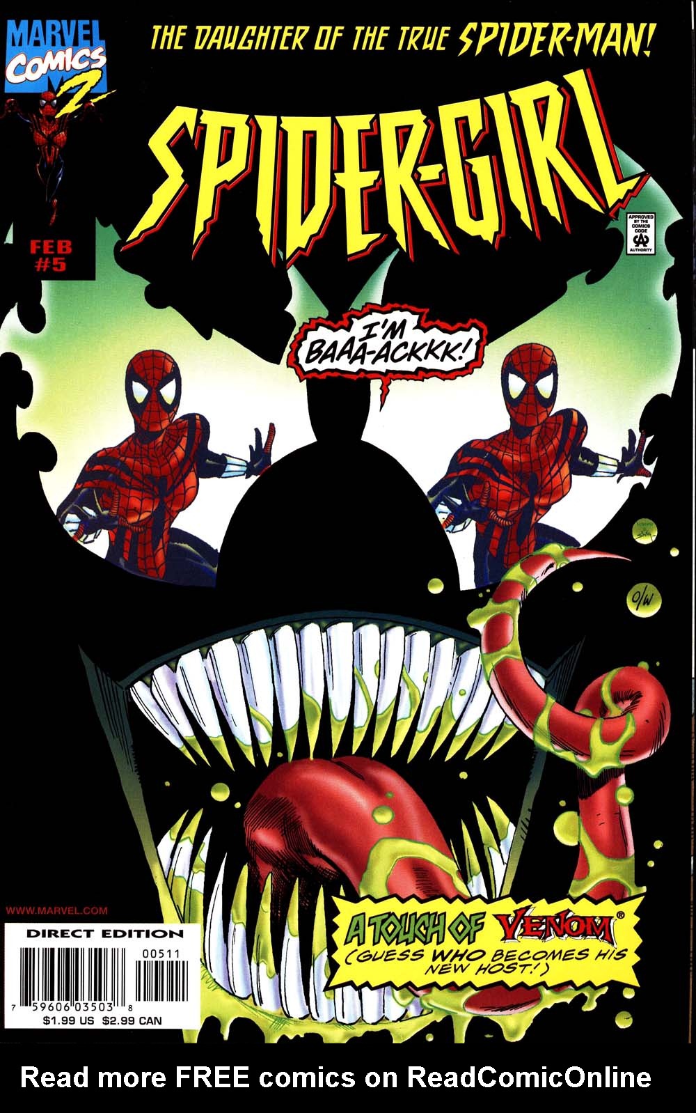 Read online Spider-Girl (1998) comic -  Issue #5 - 1