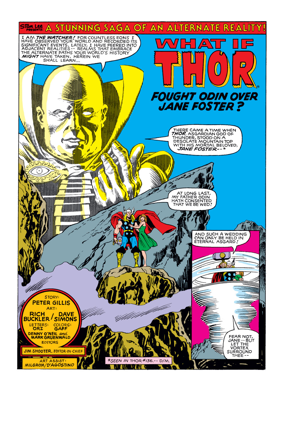 Read online What If? (1977) comic -  Issue #25 - Thor and the Avengers battled the gods - 2