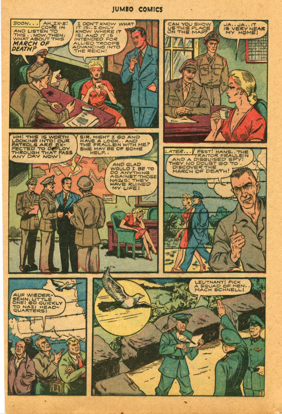 Read online Jumbo Comics comic -  Issue #75 - 16
