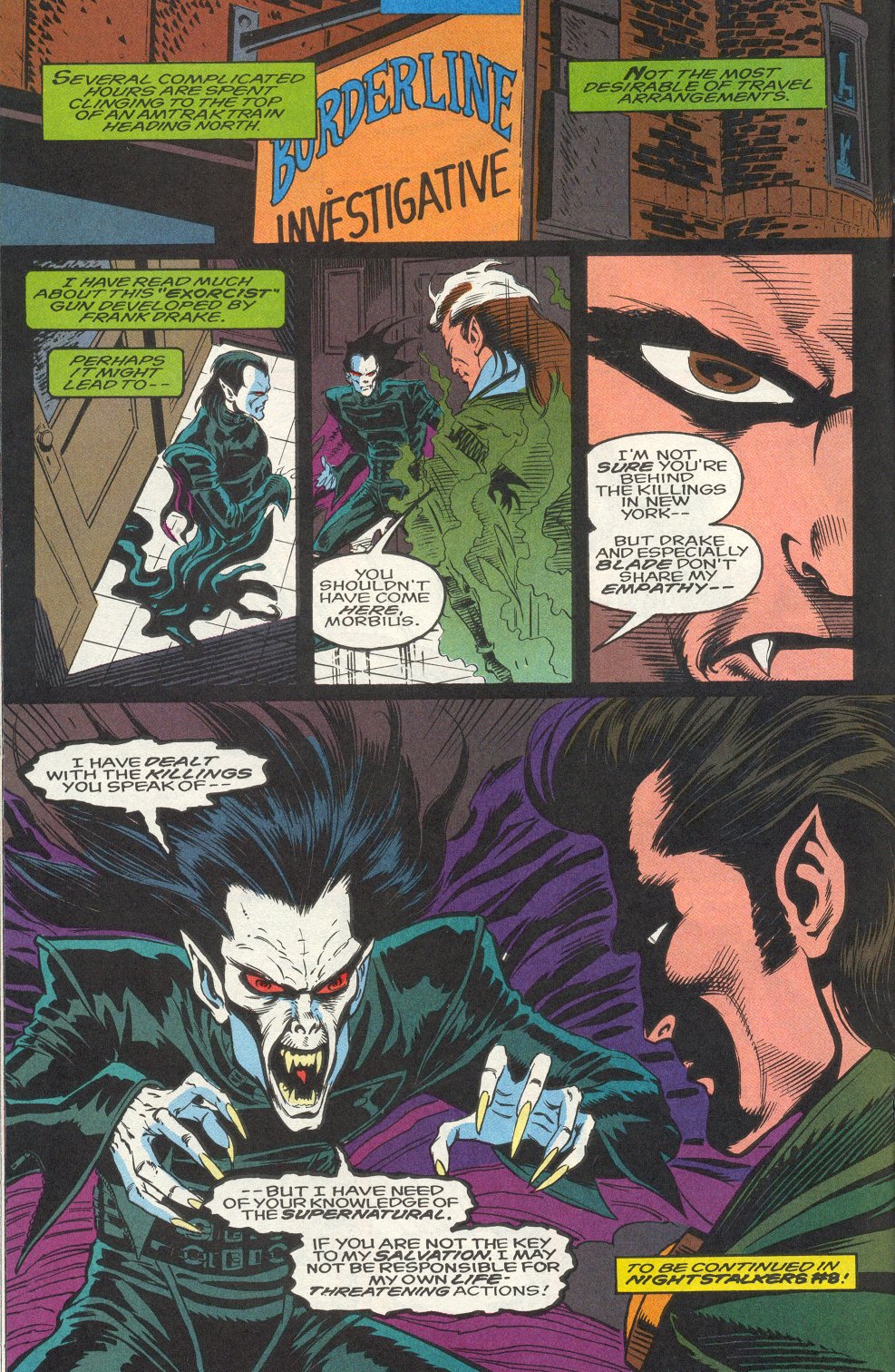 Read online Morbius: The Living Vampire (1992) comic -  Issue #10 - 15