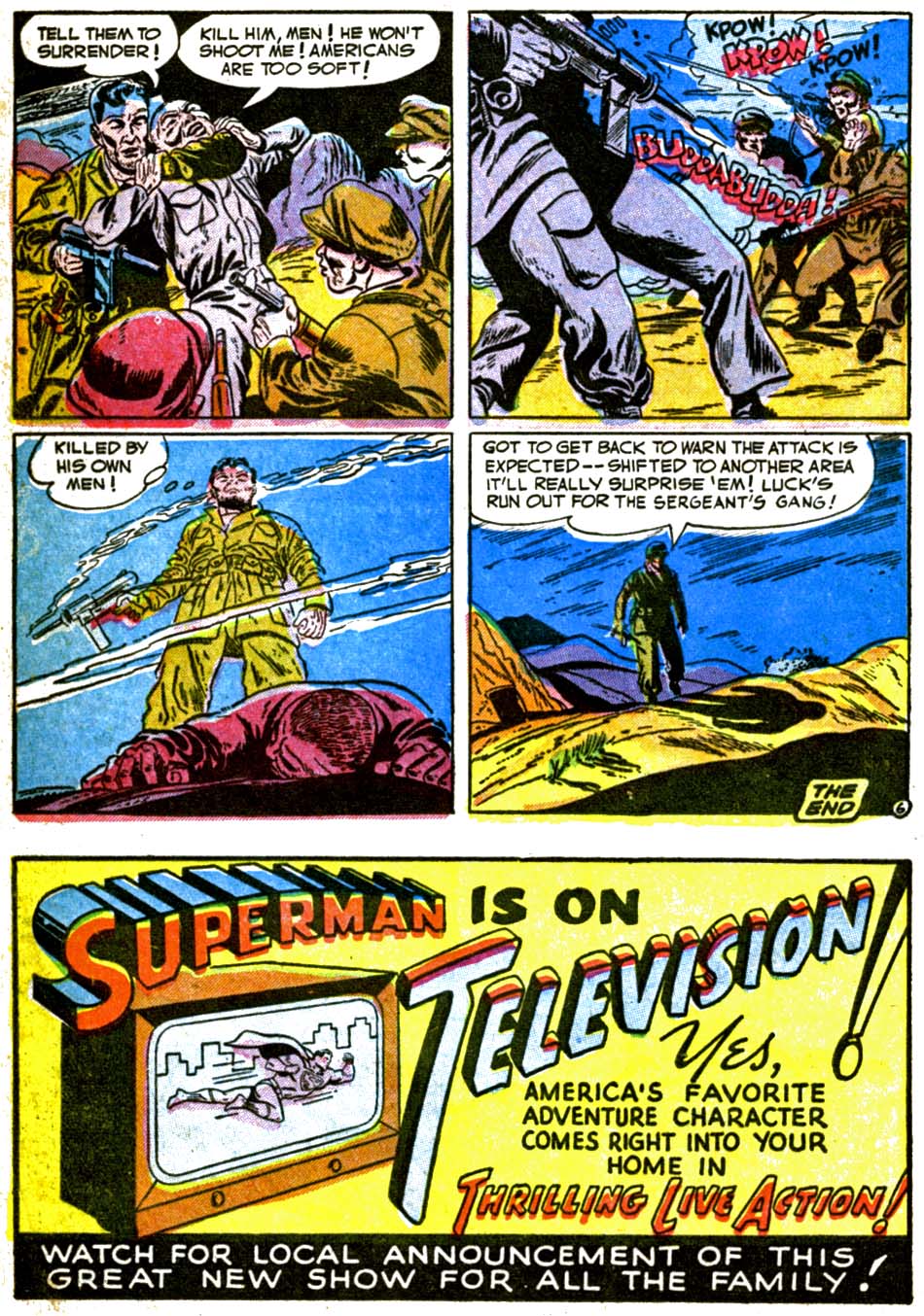 Read online Our Army at War (1952) comic -  Issue #6 - 24