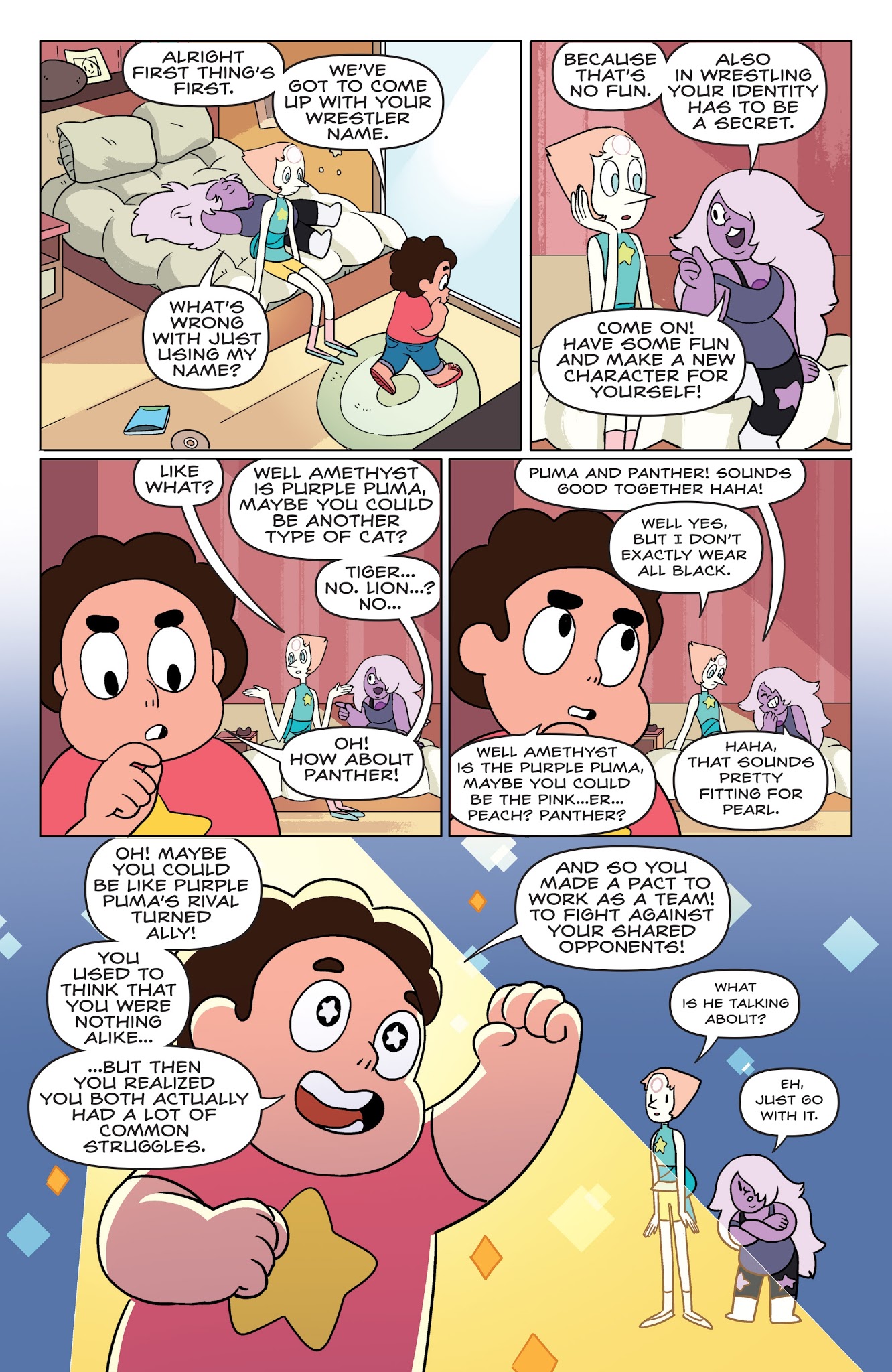 Read online Steven Universe Ongoing comic -  Issue #6 - 7