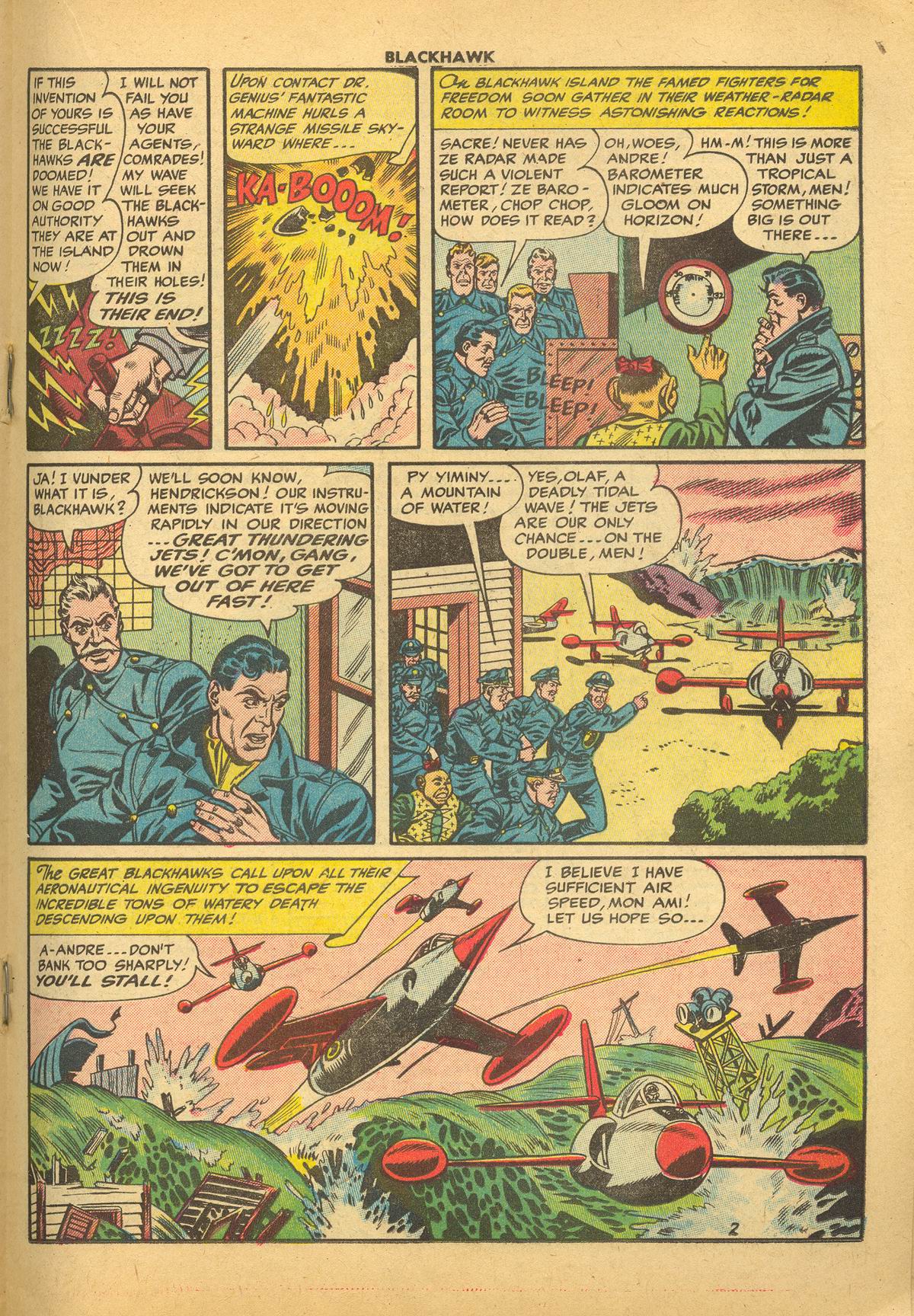 Read online Blackhawk (1957) comic -  Issue #84 - 19