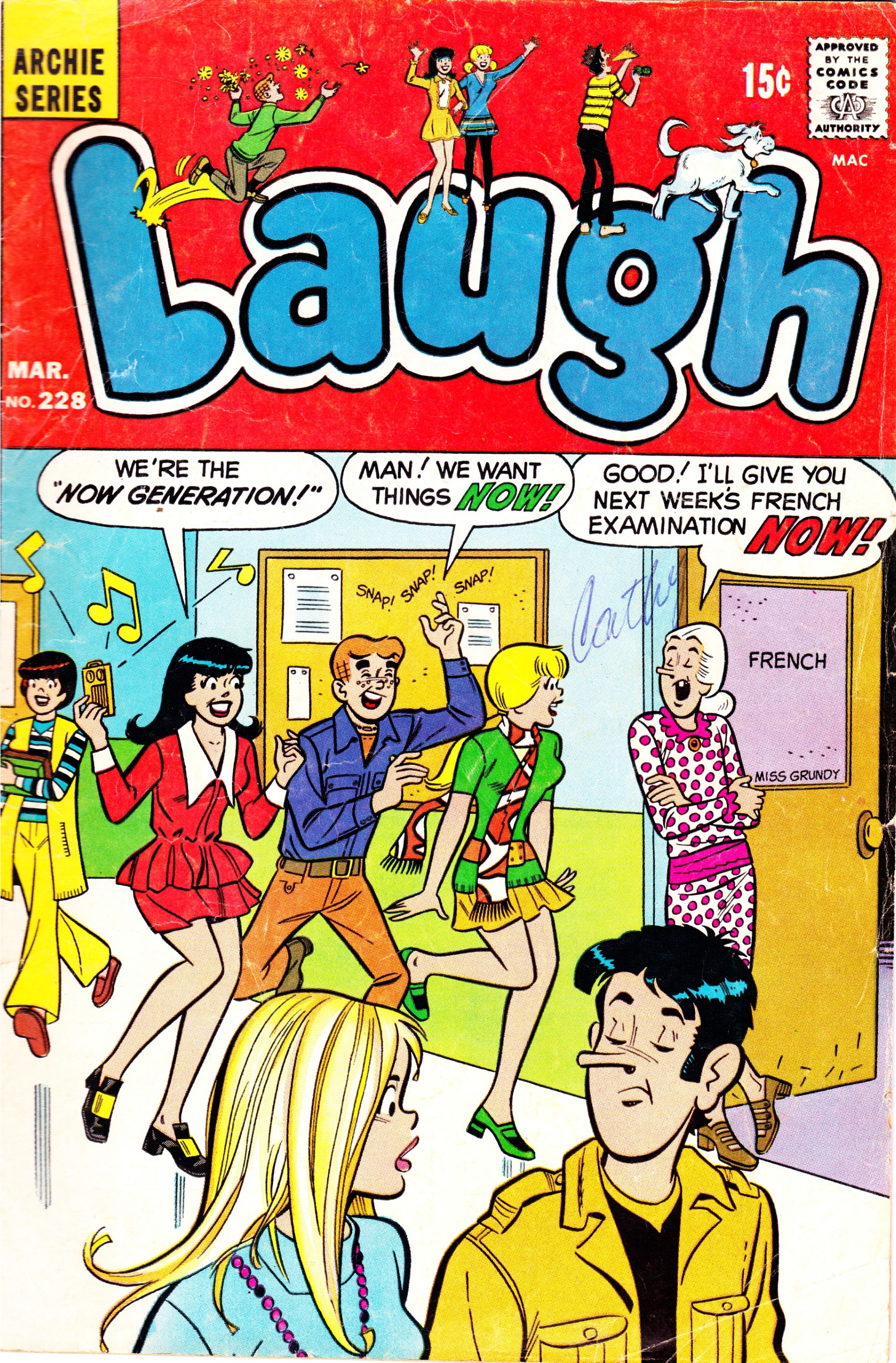 Read online Laugh (Comics) comic -  Issue #228 - 1