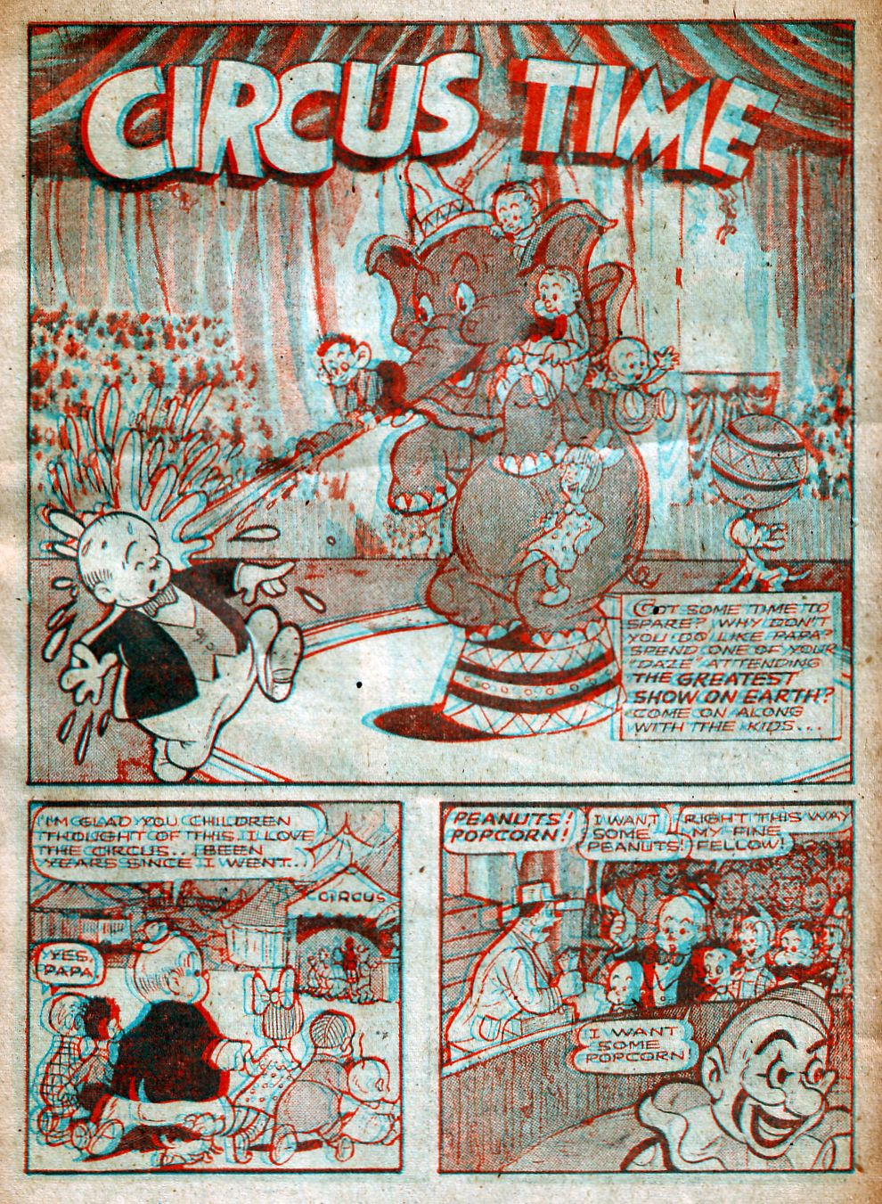 Read online 3-D Circus comic -  Issue # Full - 3
