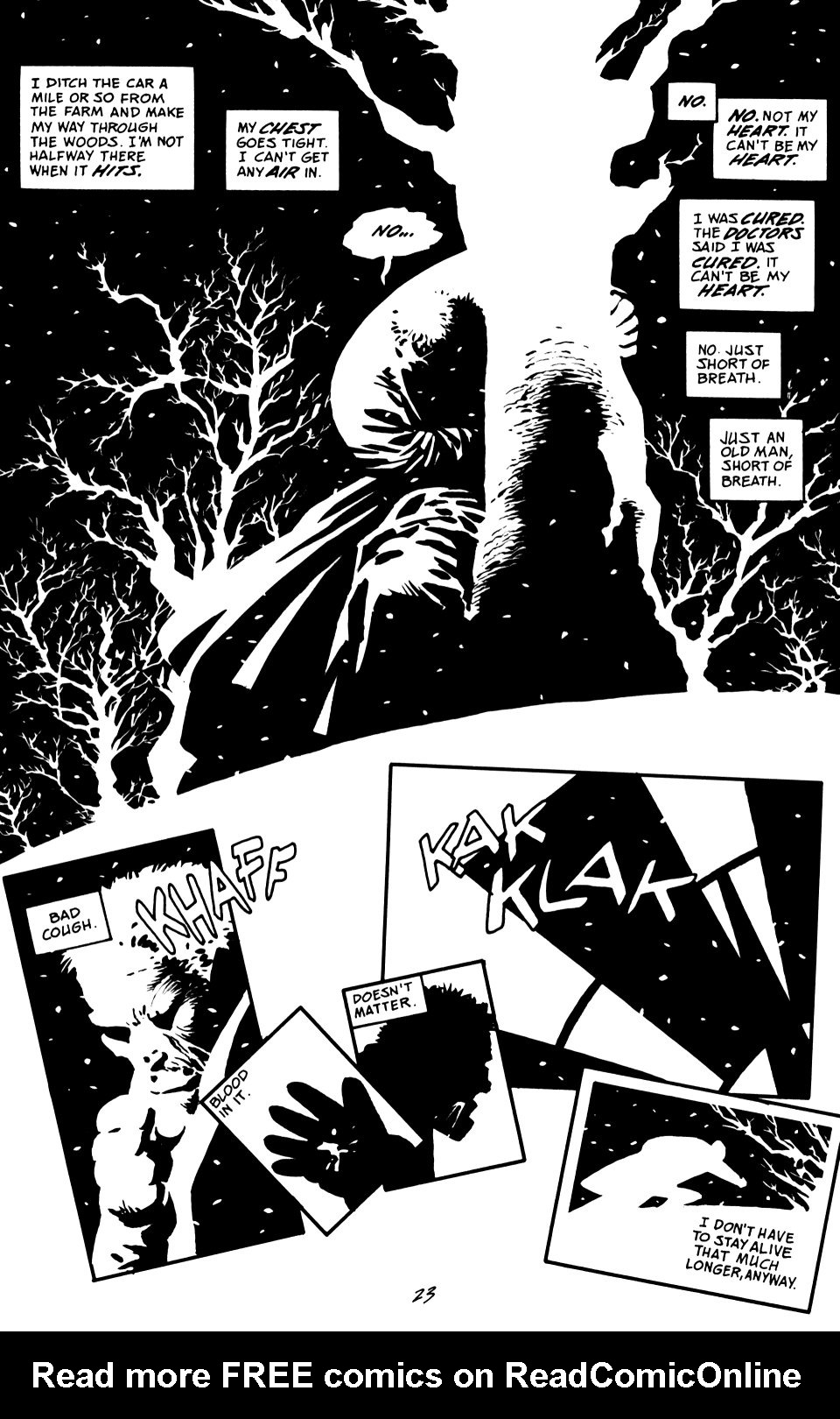 Read online Sin City: That Yellow Bastard comic -  Issue #6 - 23