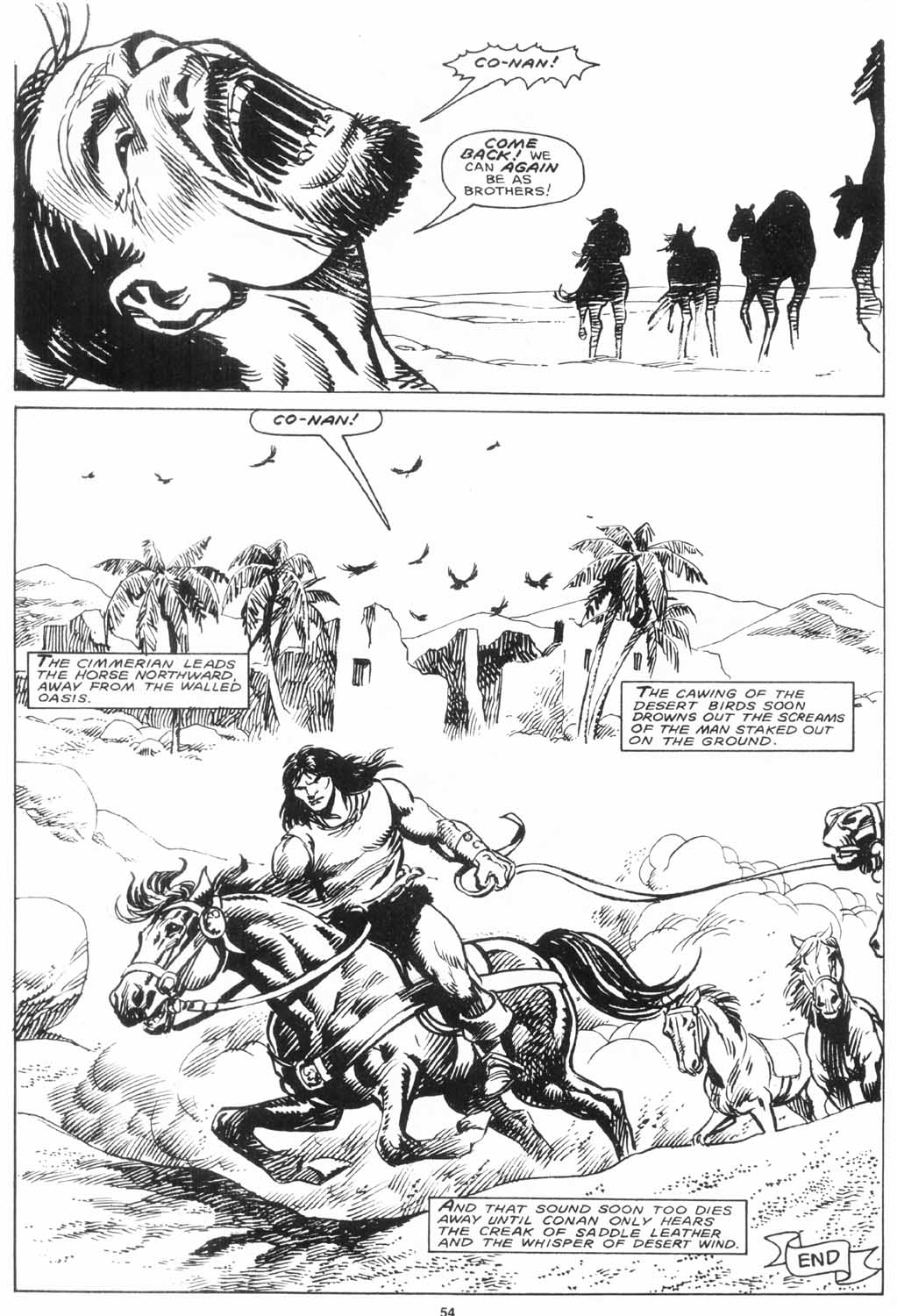 Read online The Savage Sword Of Conan comic -  Issue #156 - 53
