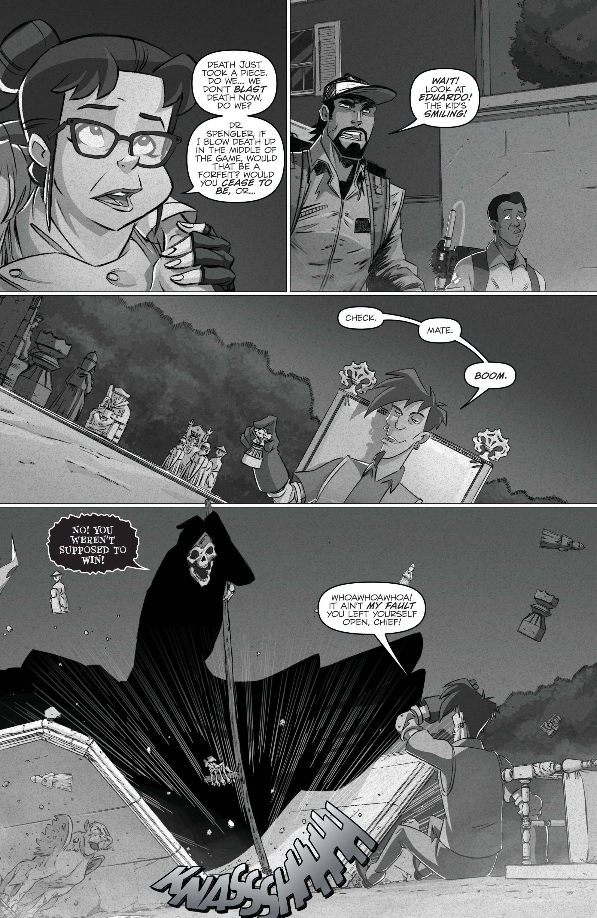 Read online Ghostbusters: Crossing Over comic -  Issue # _TPB - 192