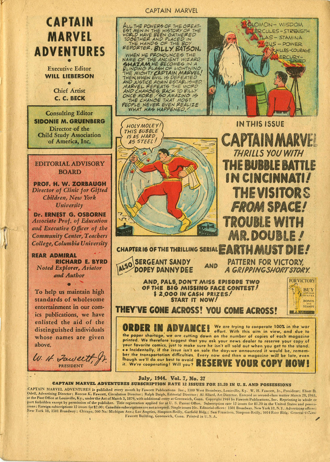 Read online Captain Marvel Adventures comic -  Issue #37 - 3