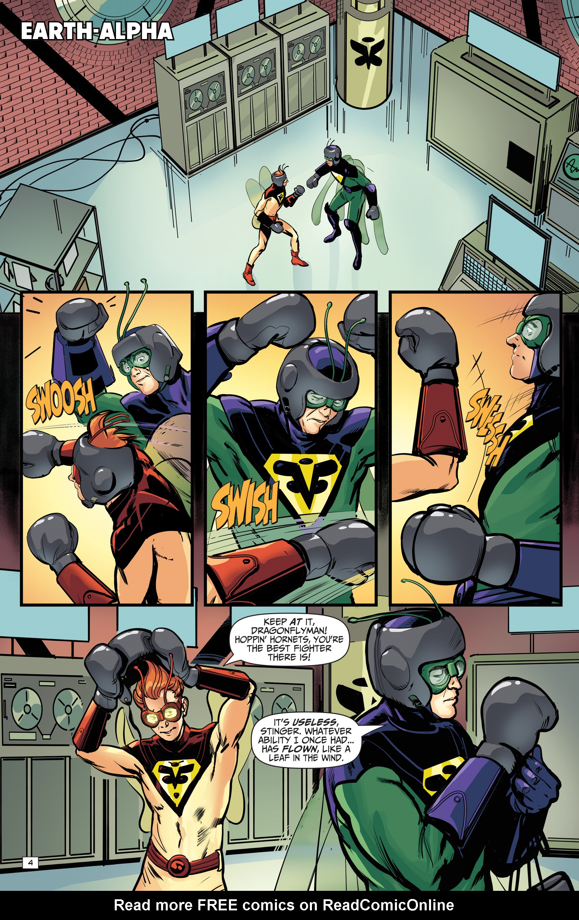 Read online Dragonfly & Dragonflyman comic -  Issue #3 - 5