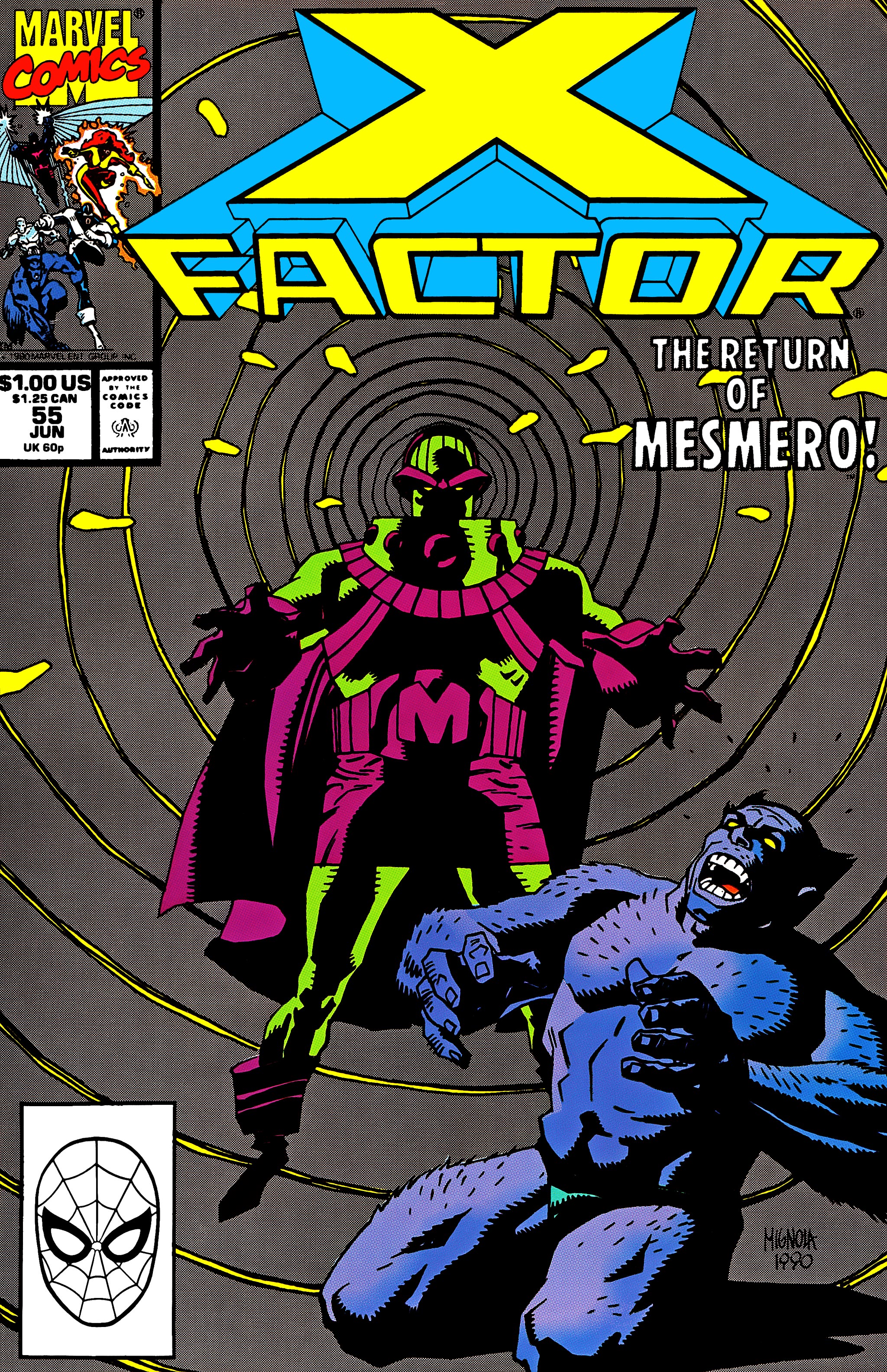 Read online X-Factor (1986) comic -  Issue #55 - 1