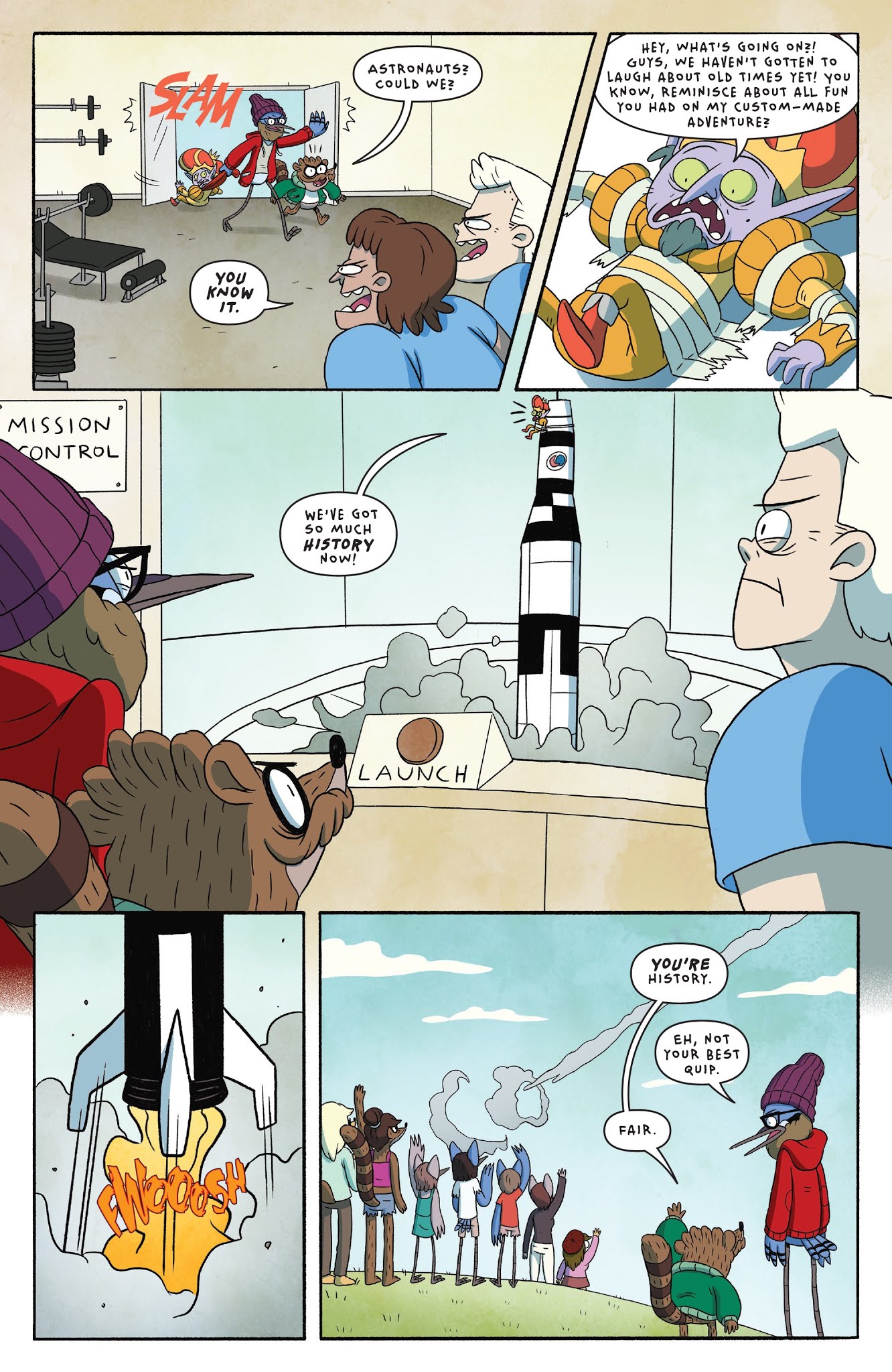 Read online Regular Show: 25 Years Later comic -  Issue #6 - 20