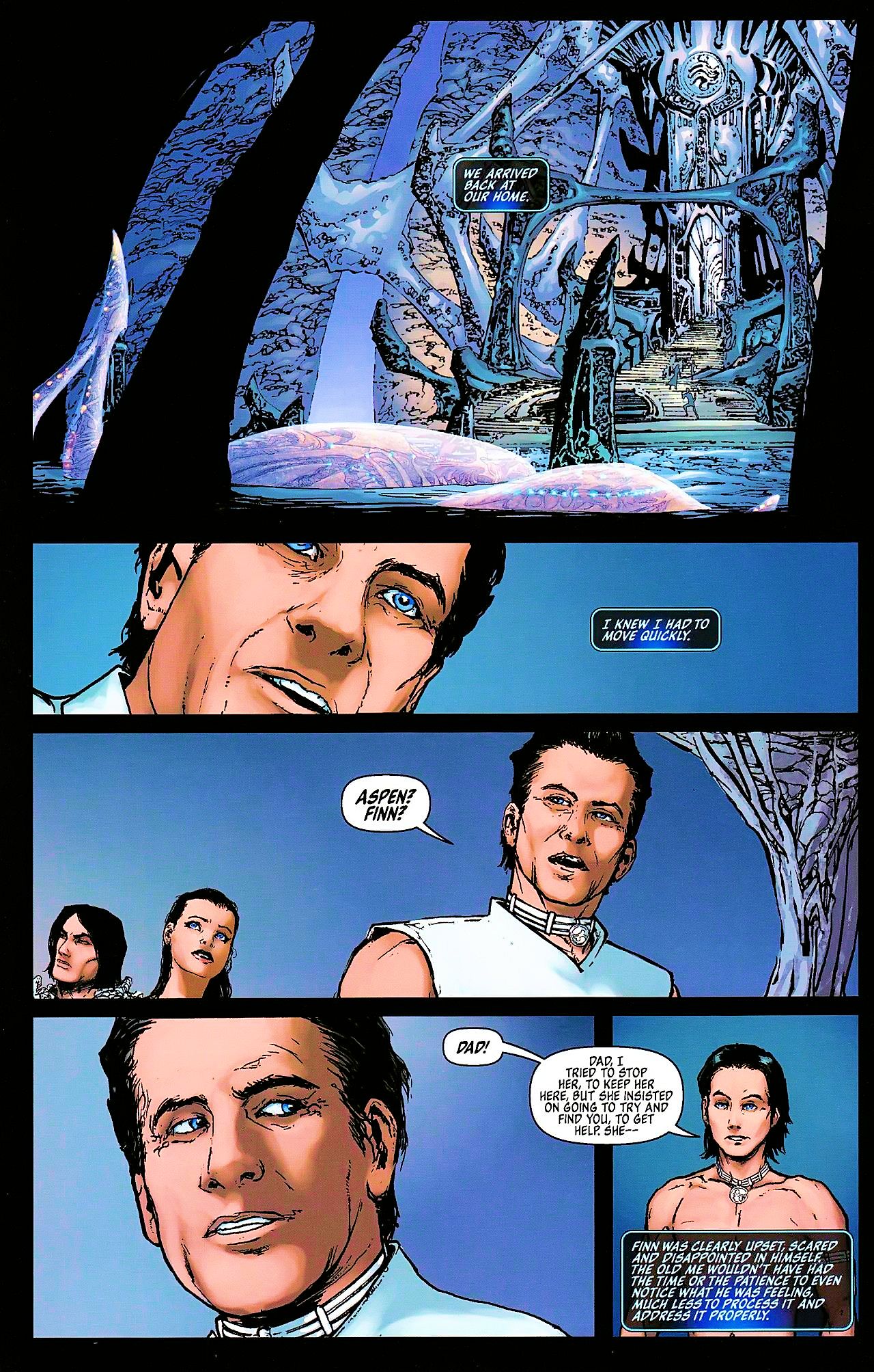 Read online Fathom: Blue Descent comic -  Issue #4 - 7
