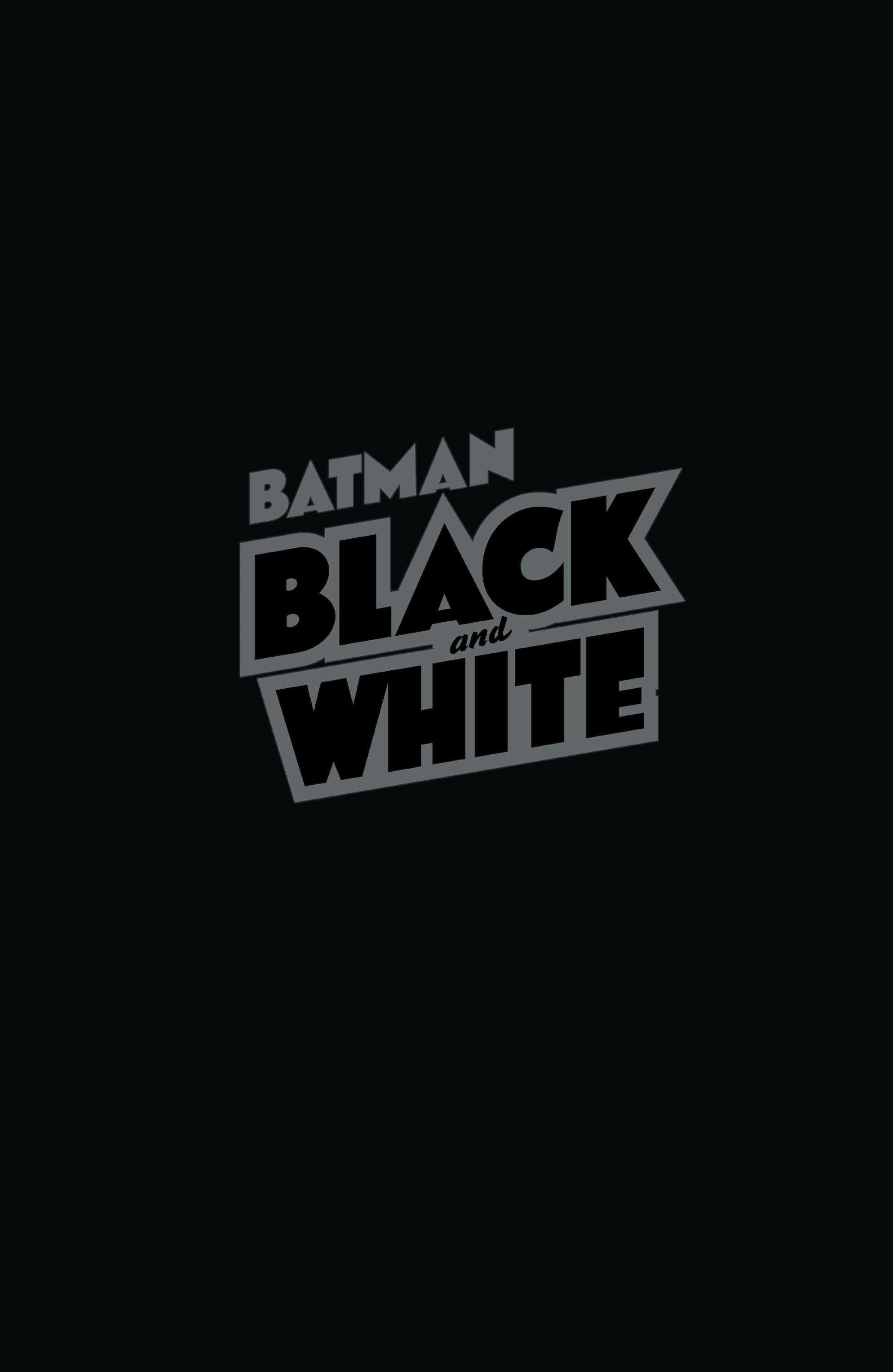 Read online Batman Black and White comic -  Issue # (1996) _TPB 1 (Part 1) - 2
