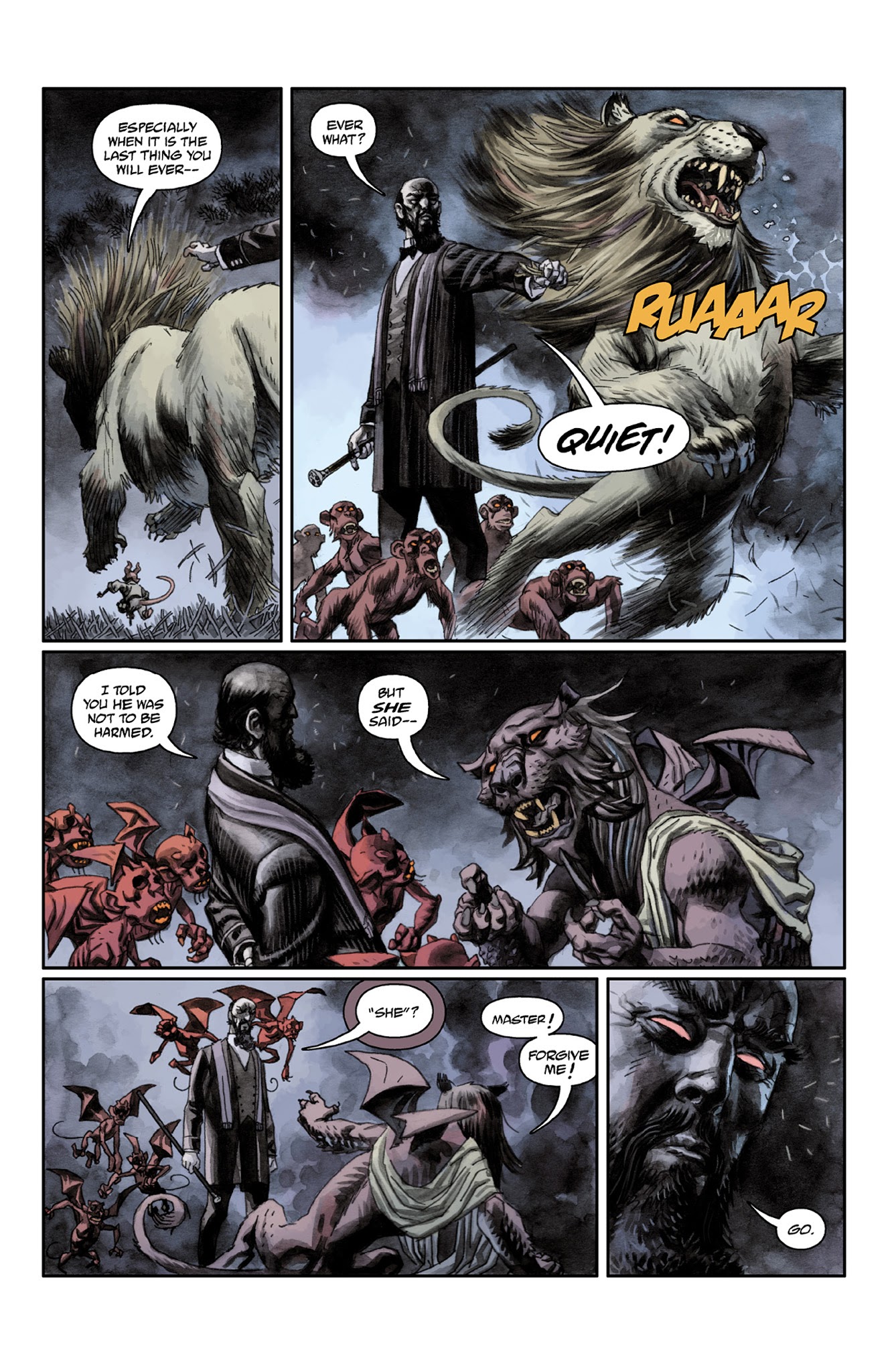 Read online Hellboy: The Midnight Circus comic -  Issue # TPB - 48