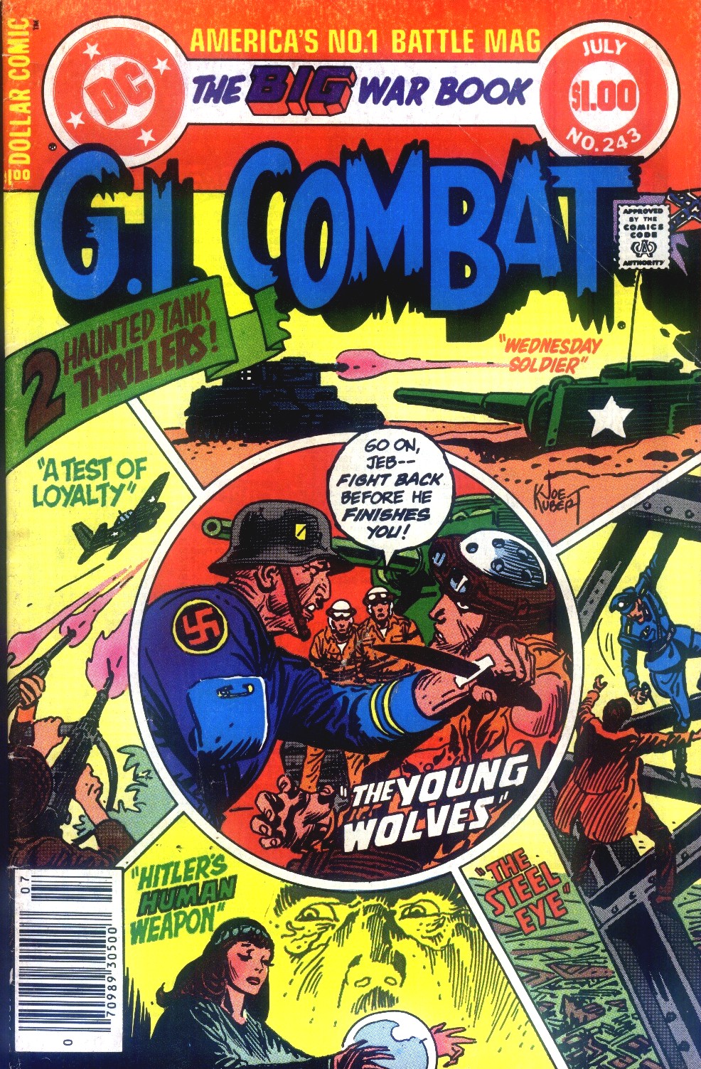 Read online G.I. Combat (1952) comic -  Issue #243 - 1