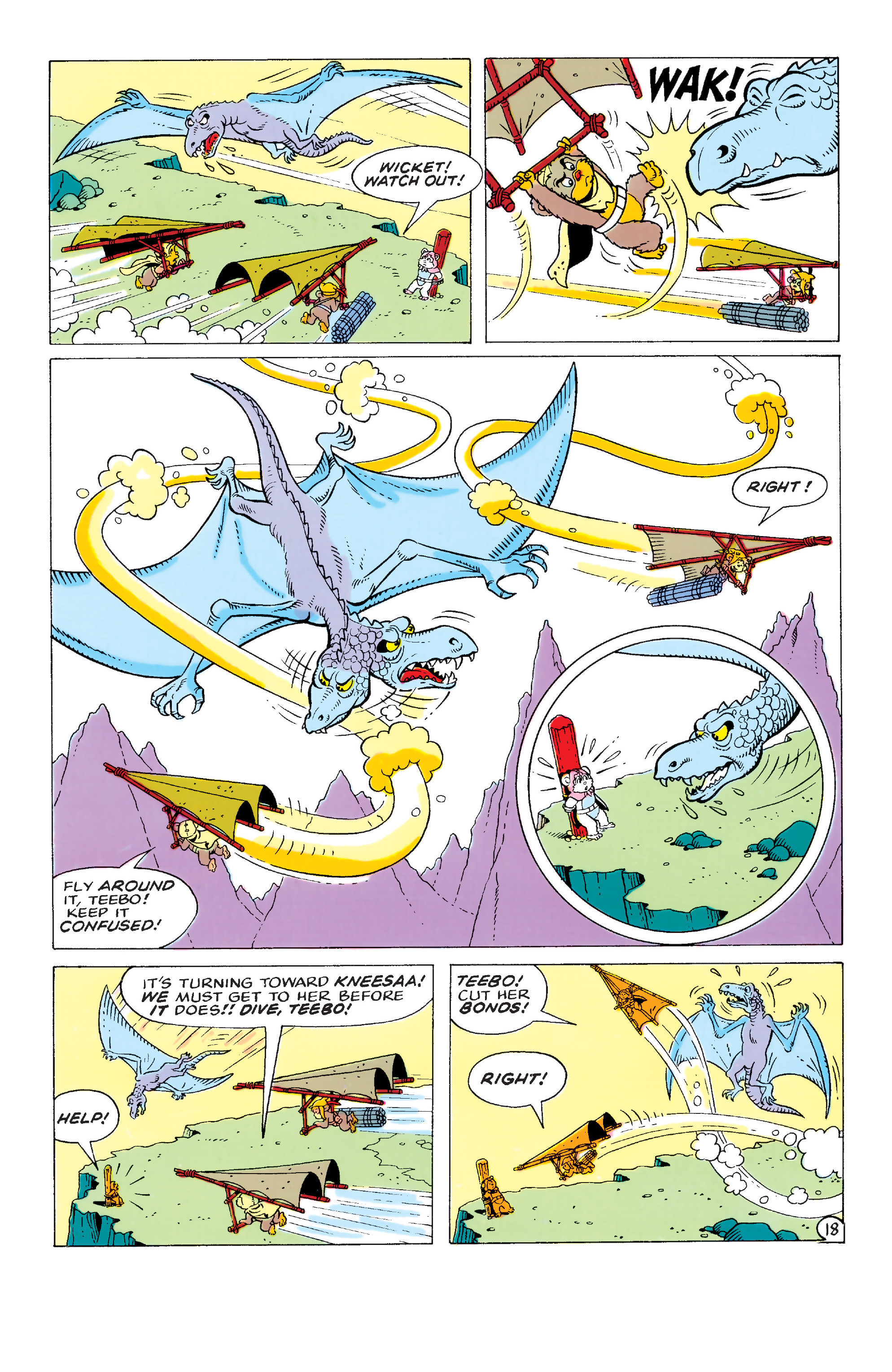 Read online Ewoks comic -  Issue #3 - 19