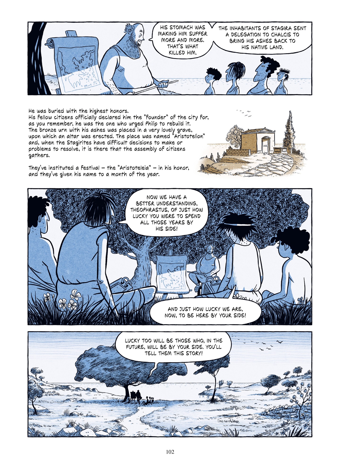 Read online Aristotle comic -  Issue # TPB 2 - 103