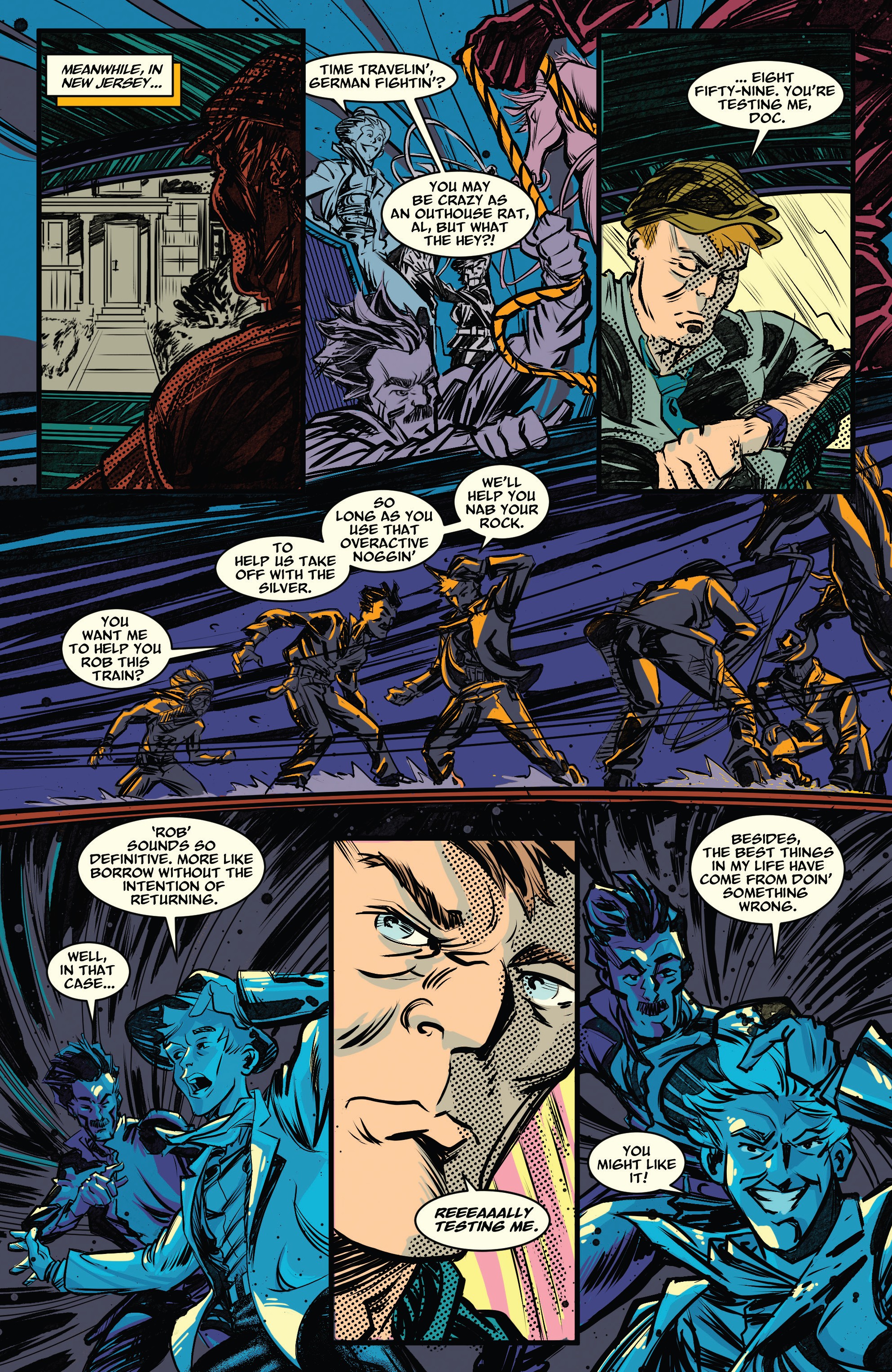 Read online Albert Einstein: Time Mason comic -  Issue #4 - 16