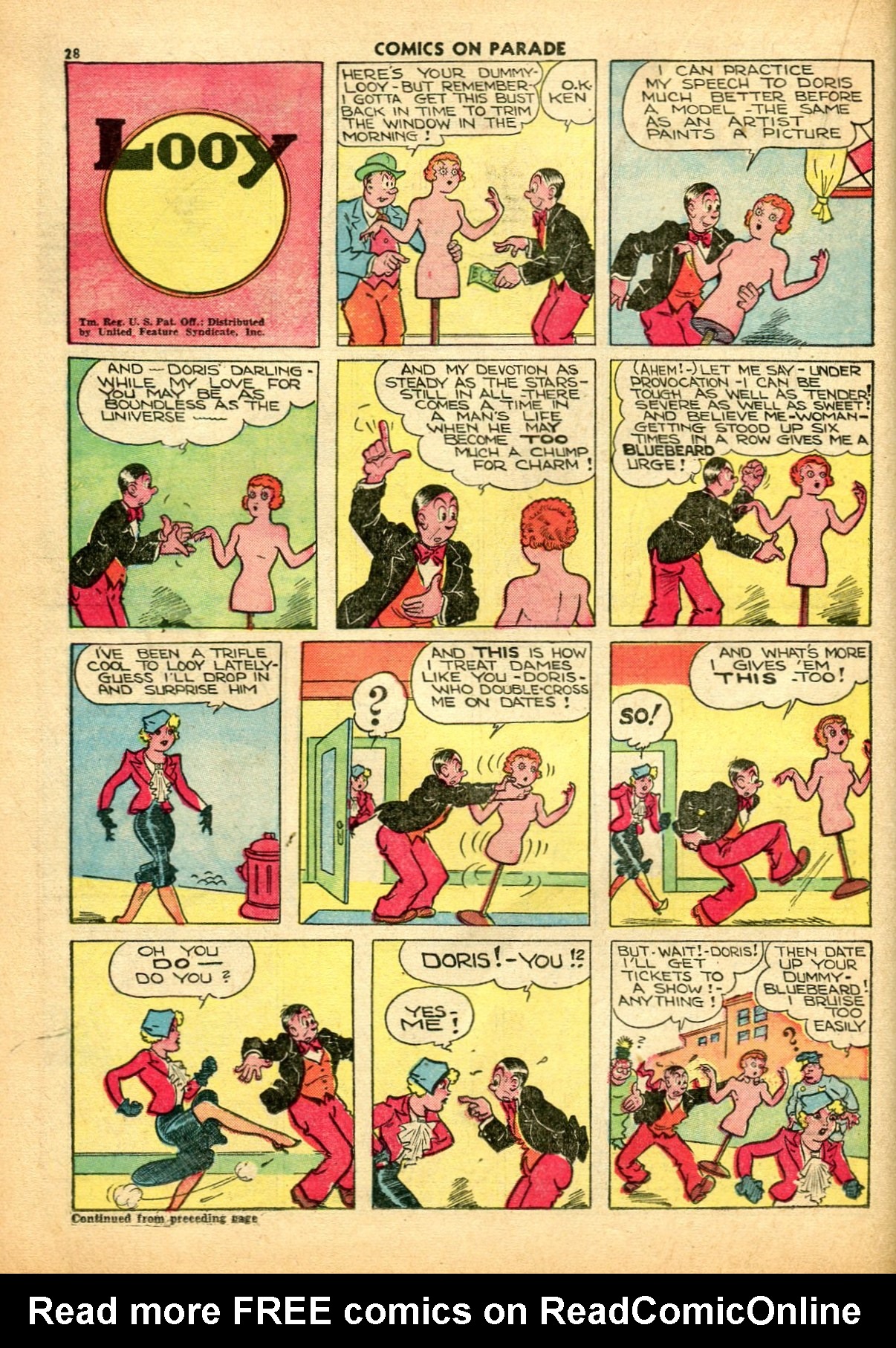 Read online Comics on Parade comic -  Issue #18 - 29
