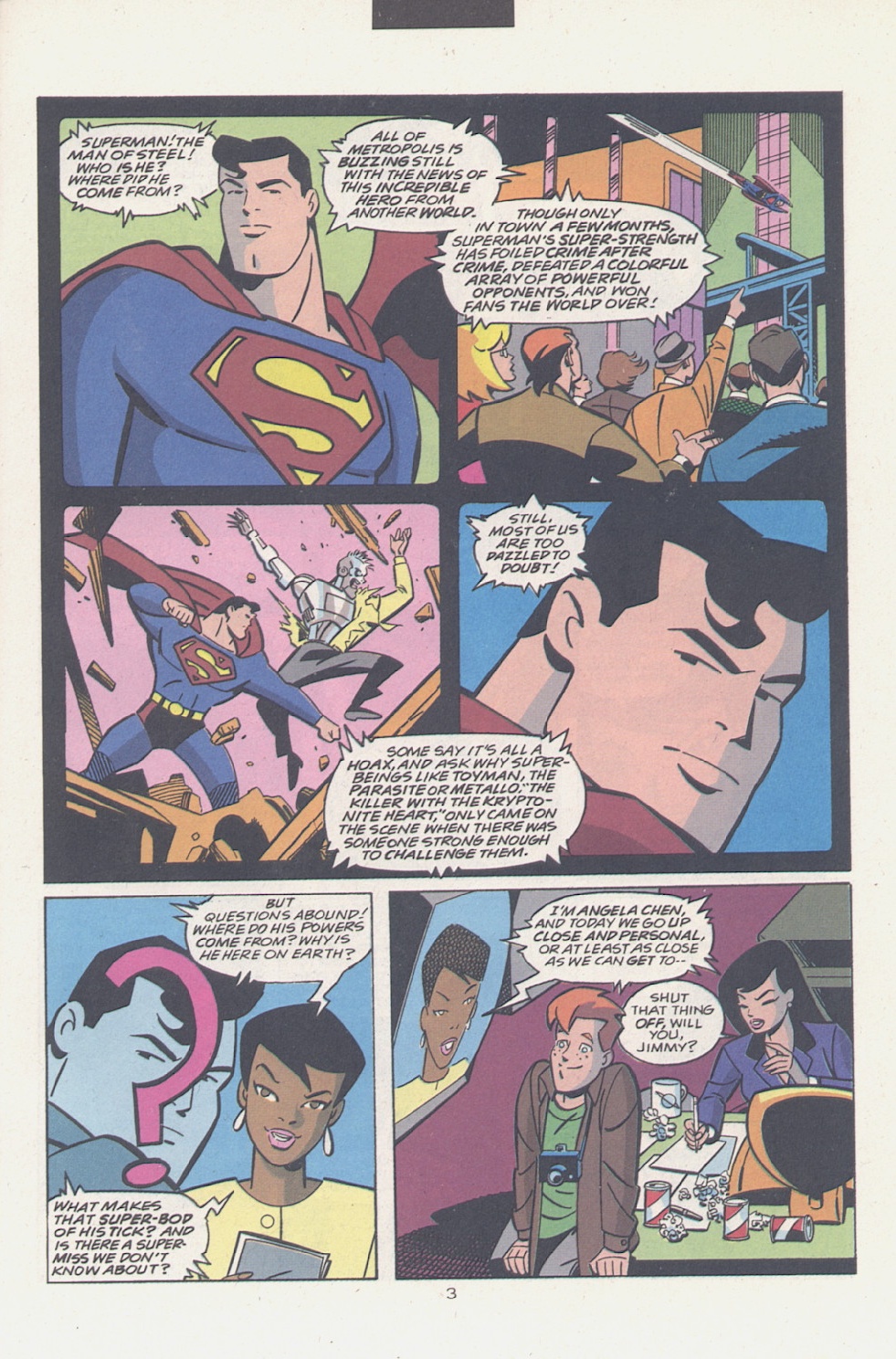 Read online Superman Adventures comic -  Issue #2 - 4