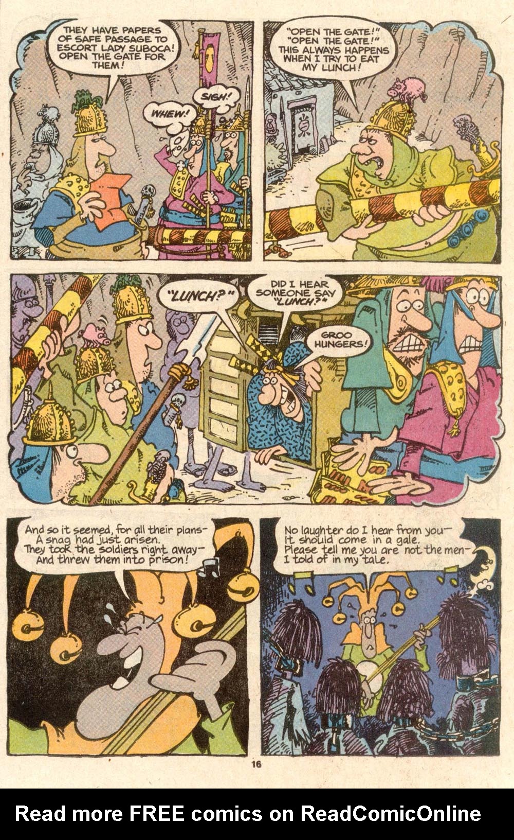 Read online Sergio Aragonés Groo the Wanderer comic -  Issue #56 - 15