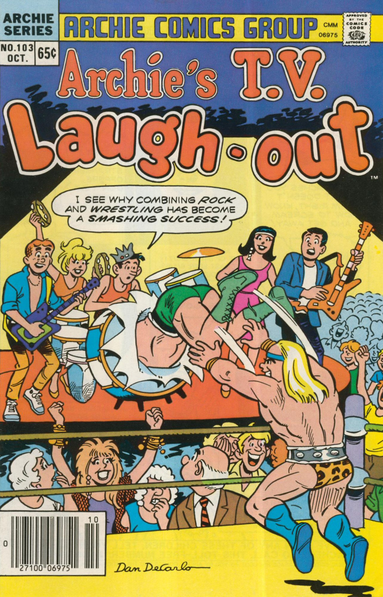 Read online Archie's TV Laugh-Out comic -  Issue #103 - 1