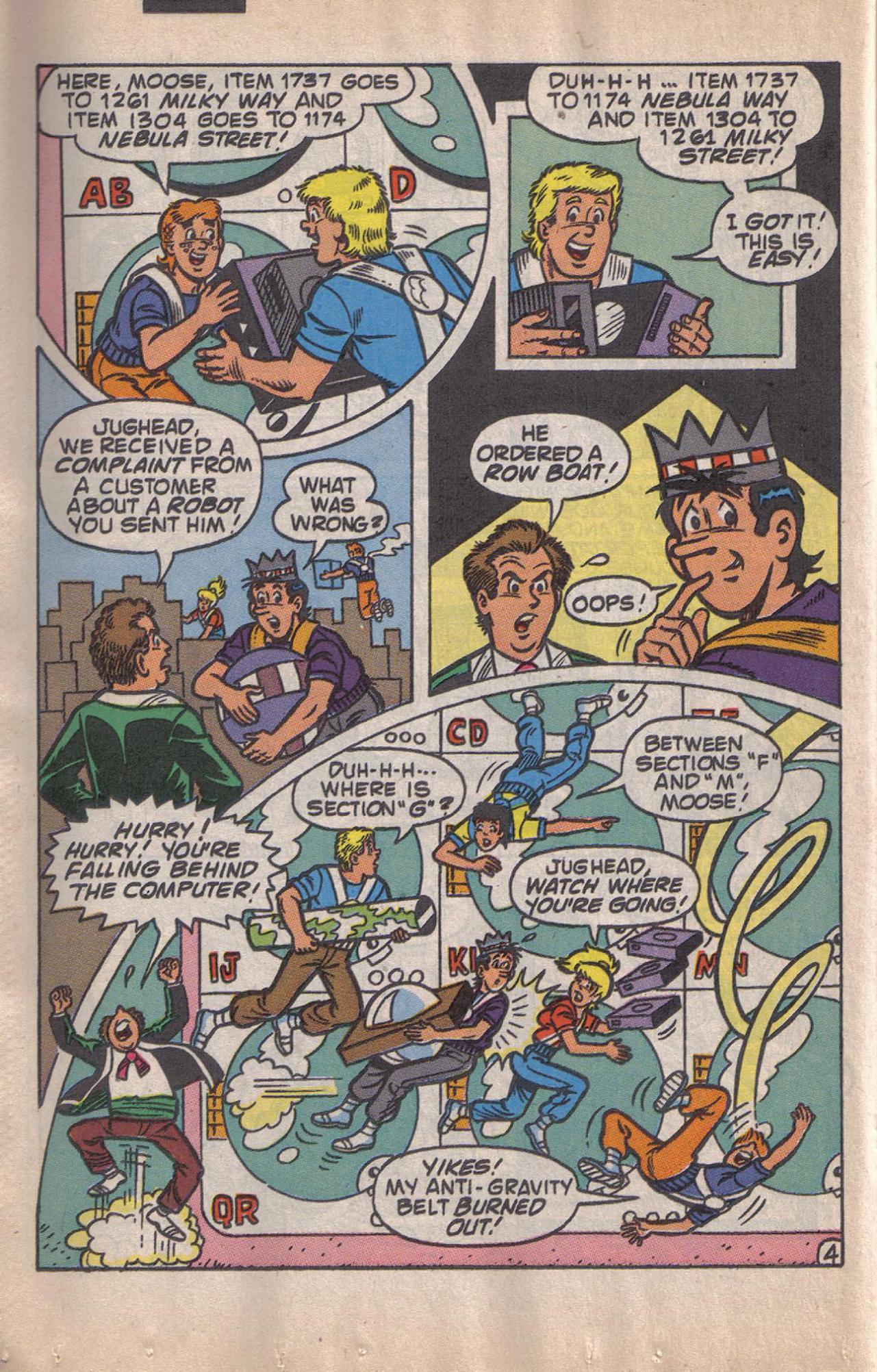 Read online Archie 3000! (1989) comic -  Issue #7 - 12