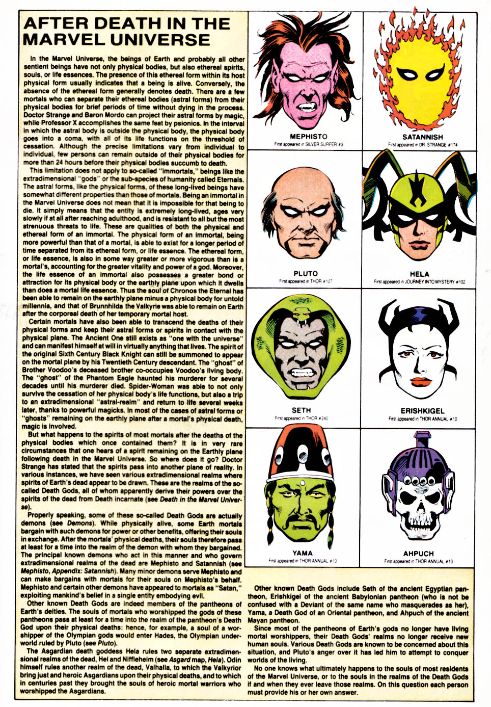 Read online The Official Handbook of the Marvel Universe comic -  Issue #14 - 35