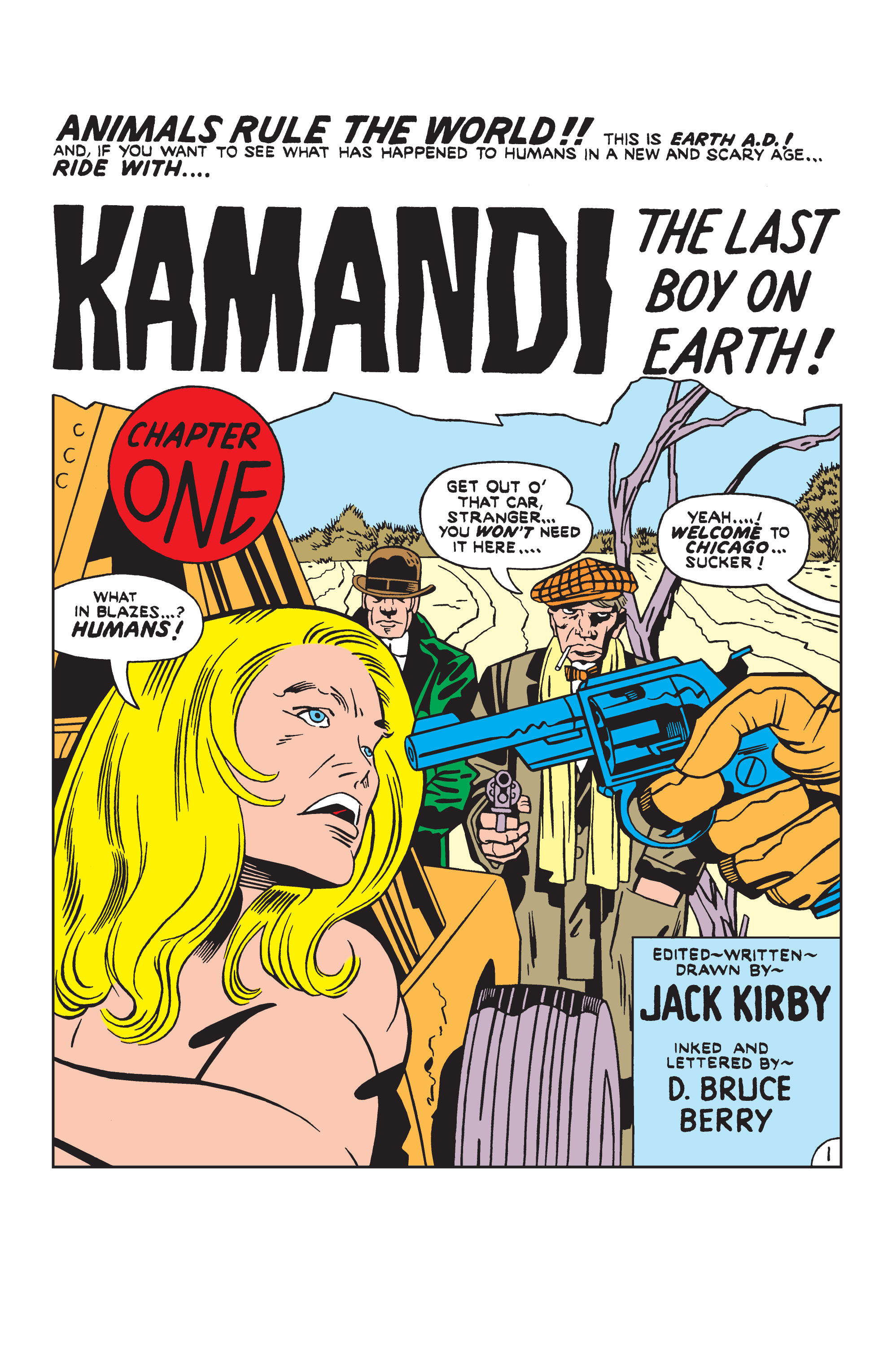 Read online Kamandi, The Last Boy On Earth comic -  Issue #19 - 2