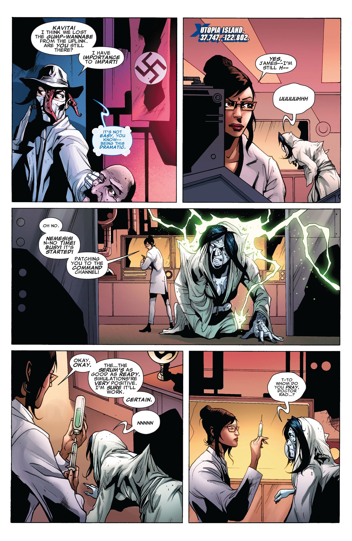 Read online X-Club comic -  Issue #4 - 6