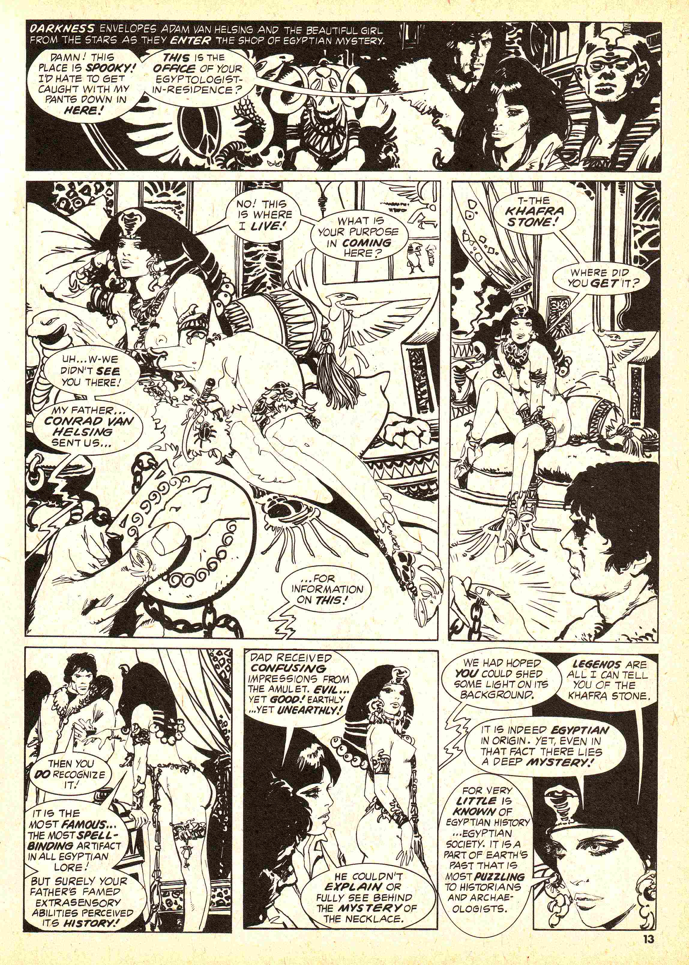 Read online Vampirella (1969) comic -  Issue #50 - 13