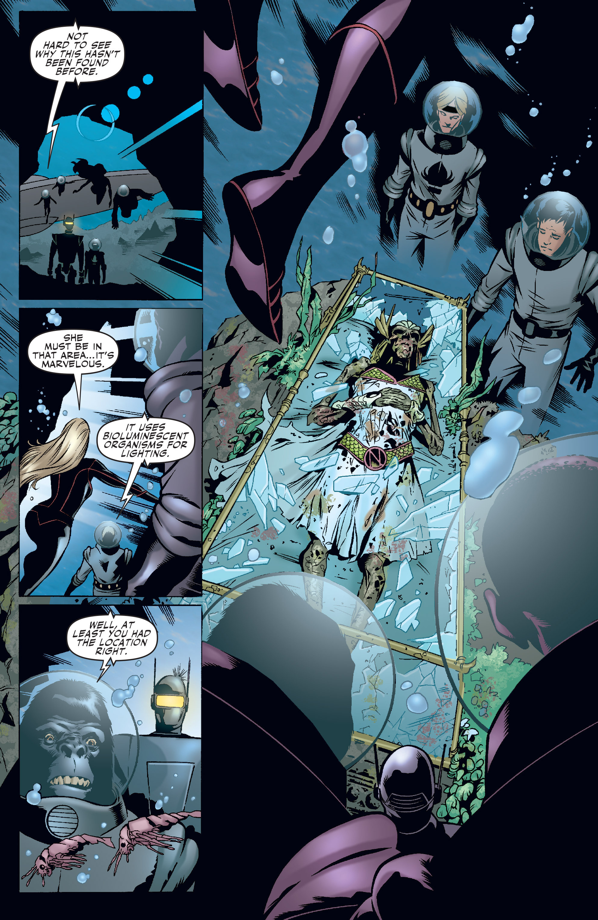 Read online Agents Of Atlas (2006) comic -  Issue #3 - 23