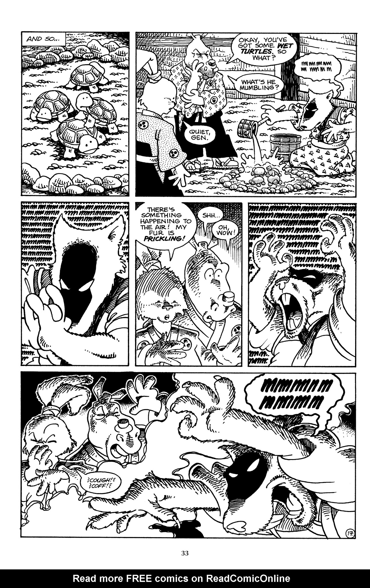 Read online The Usagi Yojimbo Saga comic -  Issue # TPB 1 - 33