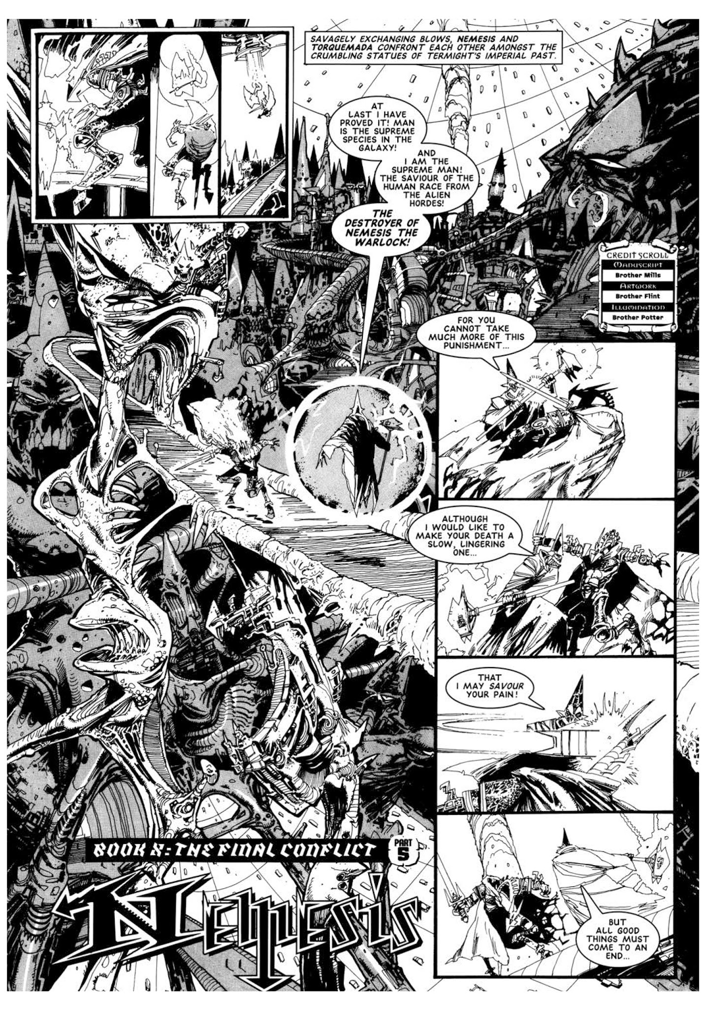 Read online The Complete Nemesis The Warlock comic -  Issue # TPB 3 - 169