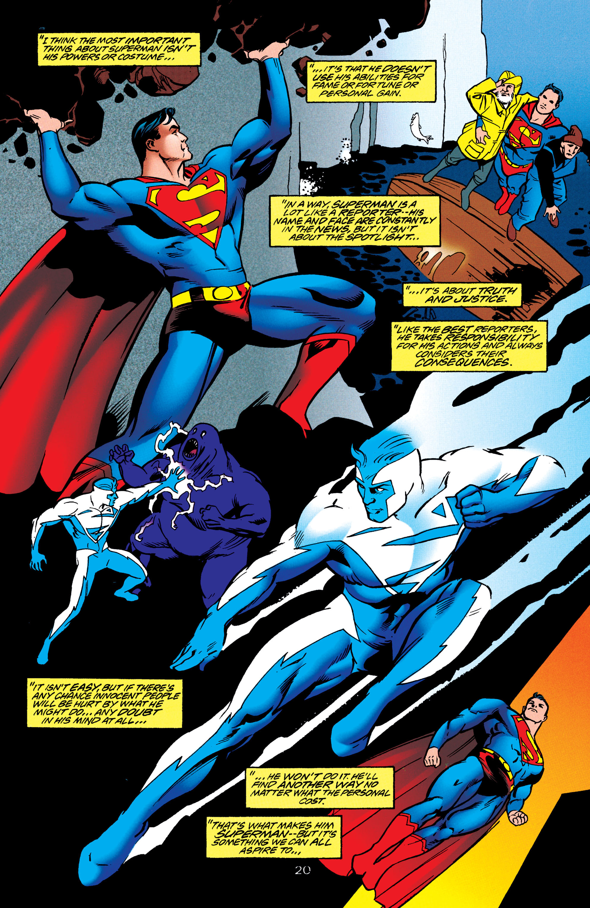 Read online Adventures of Superman (1987) comic -  Issue #550 - 21