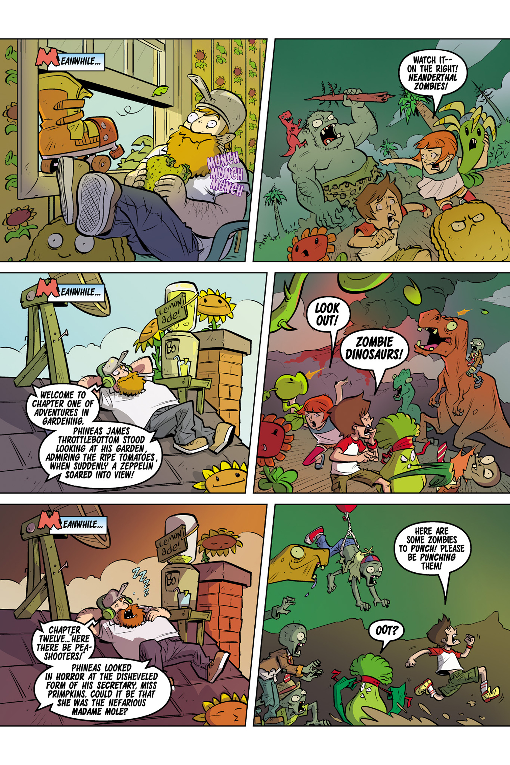 Read online Plants vs. Zombies: Timepocalypse comic -  Issue #3 - 14