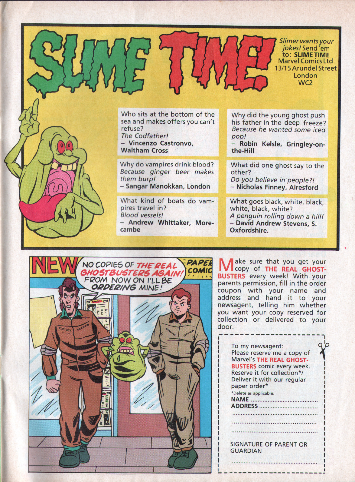 Read online The Real Ghostbusters comic -  Issue #94 - 21