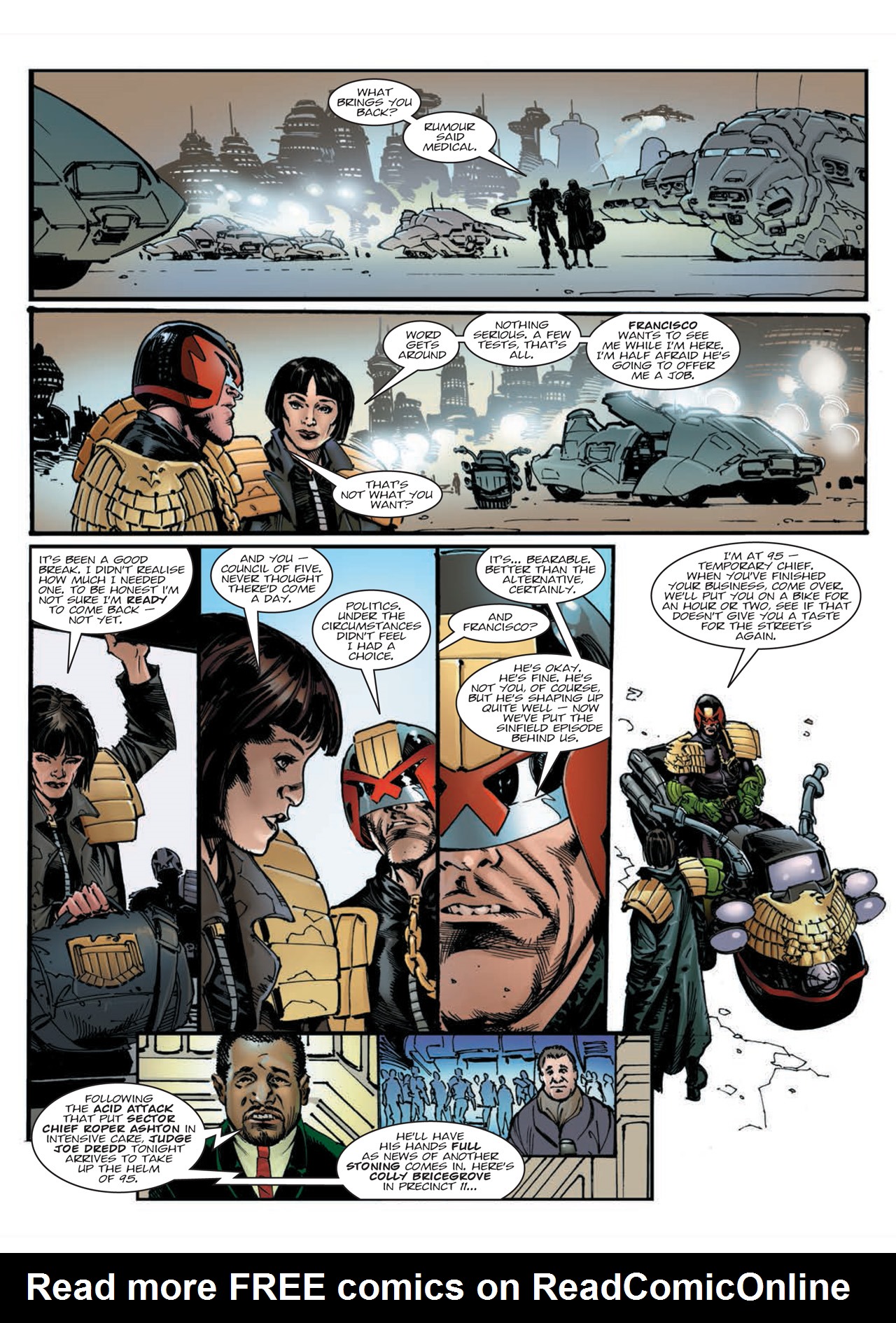 Read online Judge Dredd: Day of Chaos - The Fourth Faction comic -  Issue # TPB (Part 1) - 39