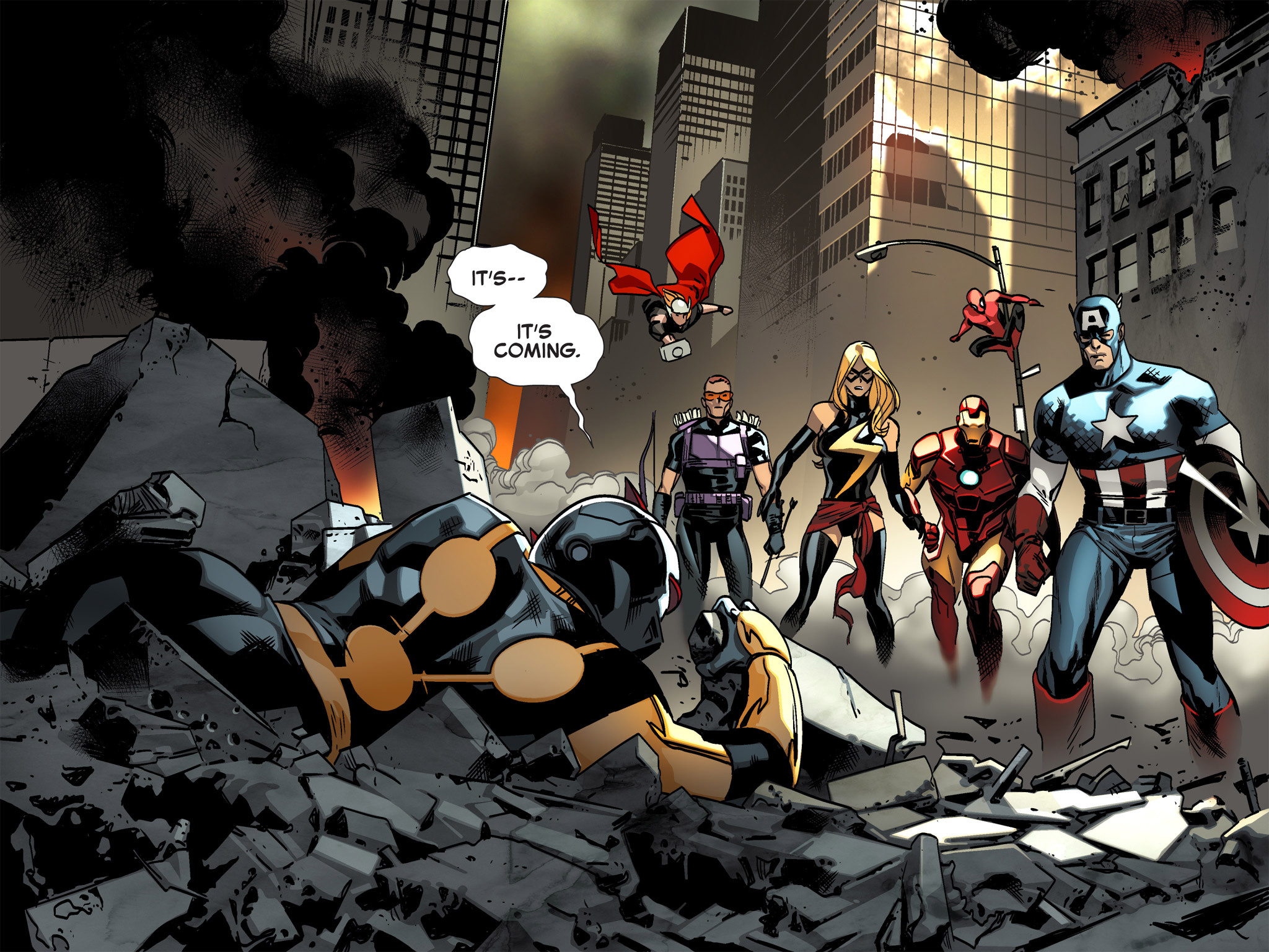 Read online Avengers vs. X-Men: Infinite comic -  Issue #1 - 62