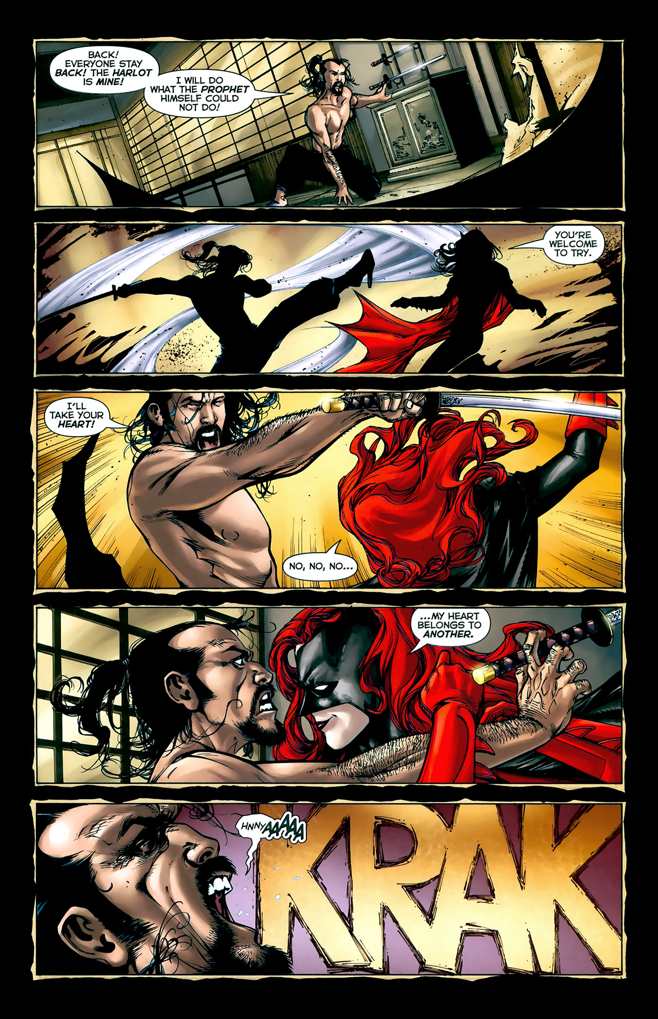 Read online Crime Bible: The Five Lessons of Blood comic -  Issue #3 - 13
