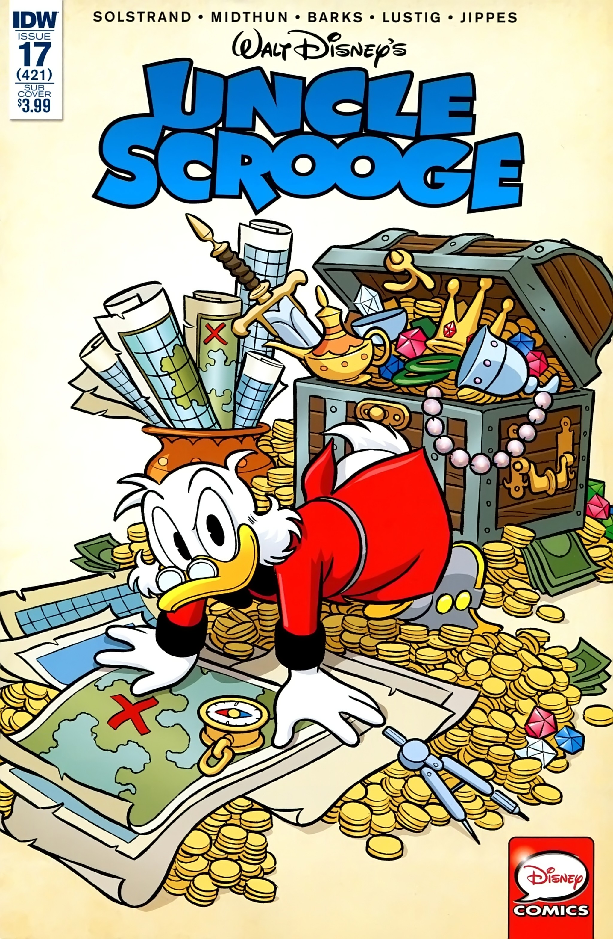 Read online Uncle Scrooge (2015) comic -  Issue #17 - 1
