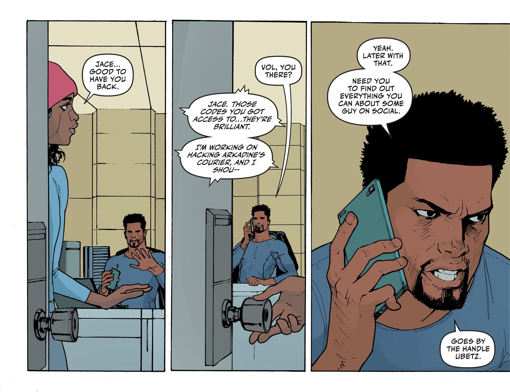 Read online The Next Batman: Second Son comic -  Issue #5 - 8