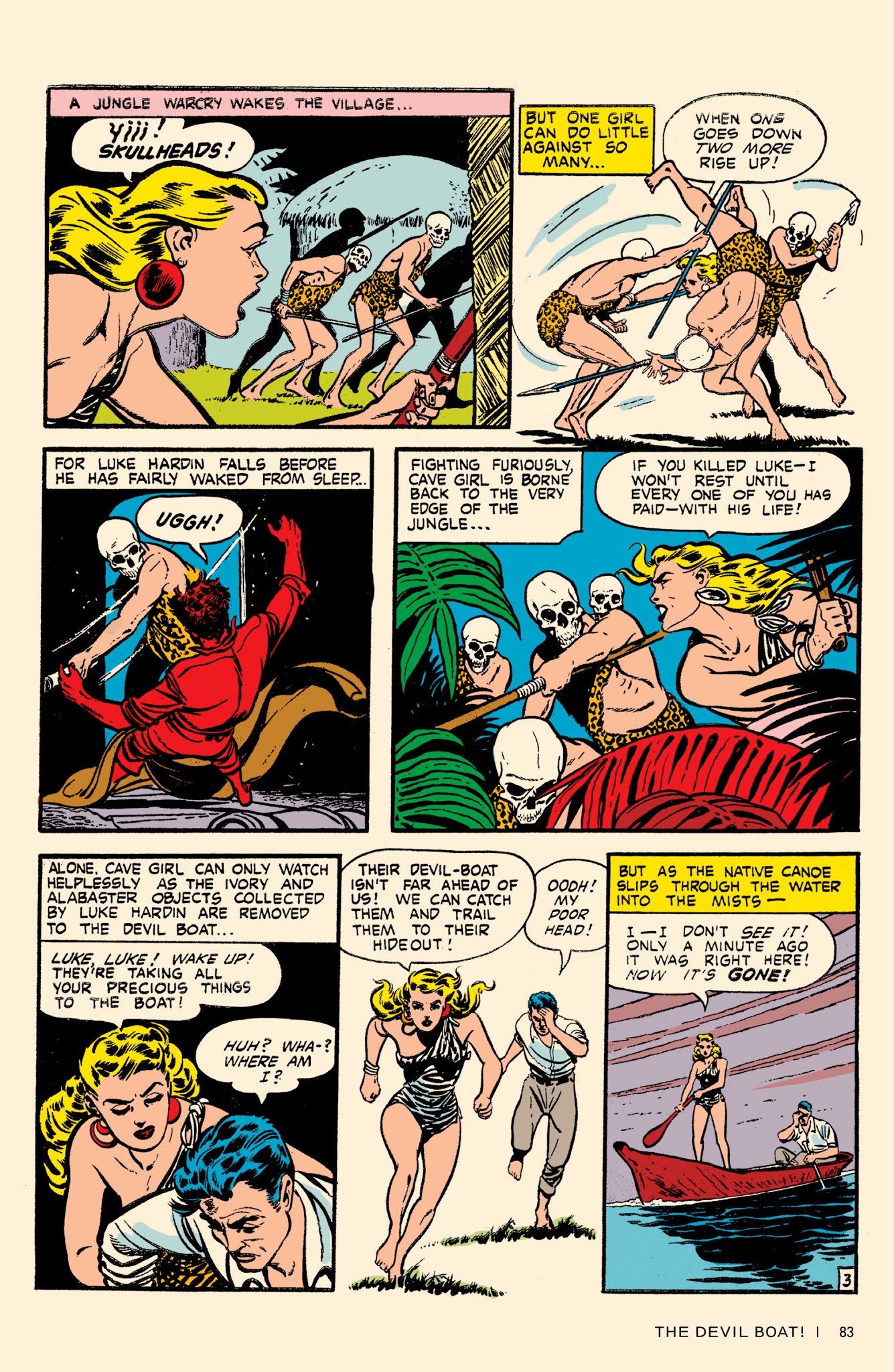 Read online Bob Powell's Complete Cave Girl comic -  Issue # TPB (Part 1) - 84