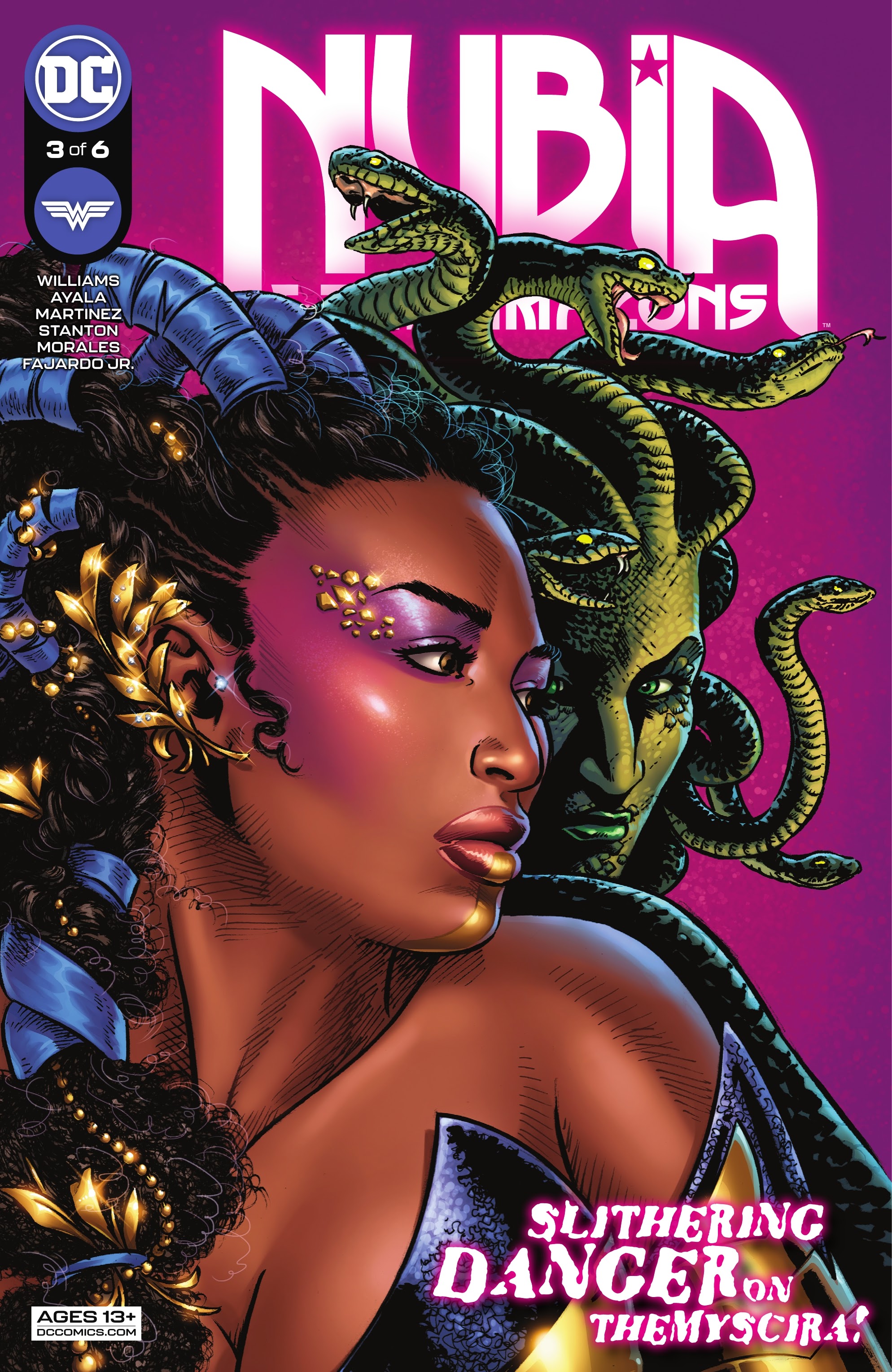 Read online Nubia & the Amazons comic -  Issue #3 - 1